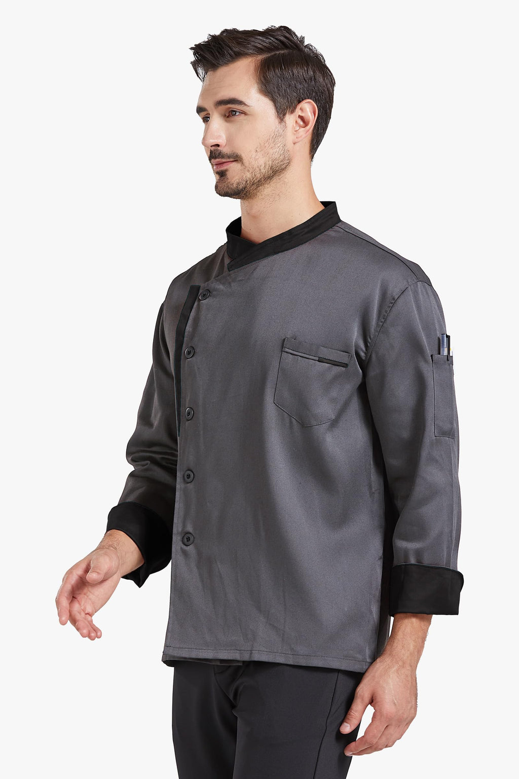 Nanxson Unisex Chef Jacket Men's Chef Coat Restaurant Kitchen Chef Uniform CFM0016