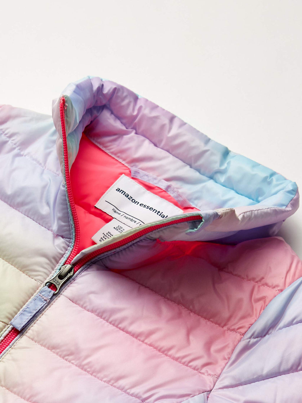 Amazon Essentials girls Light-weight Water-resistant Packable Mock Puffer Jackets
