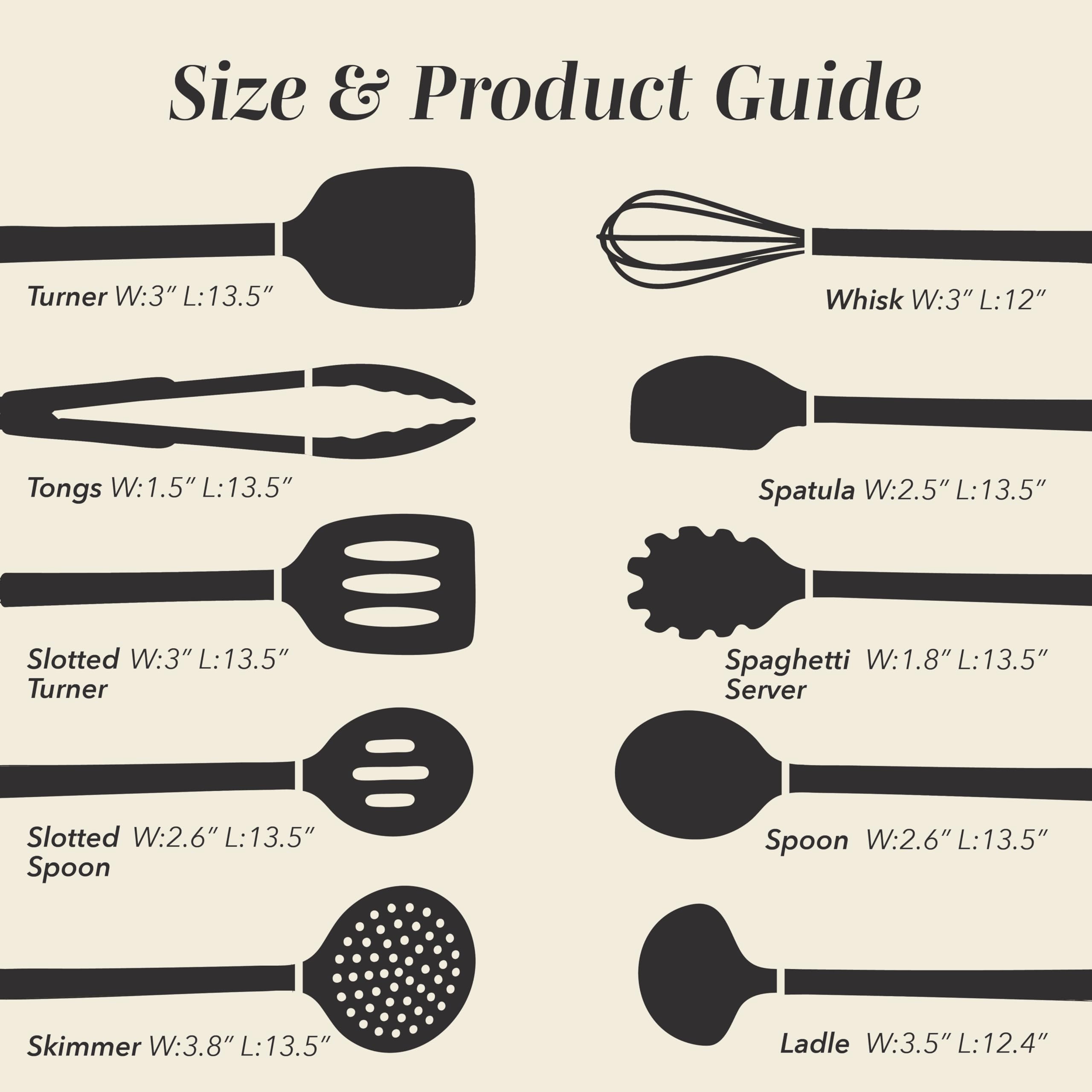 COOK WITH COLOR Silicone Cooking Utensils, Kitchen Utensil Set, Easy to Clean Silicone Kitchen Utensils, Cooking Utensils for Nonstick Cookware, Kitchen Gadgets Set with Holder, 10 Pieces
