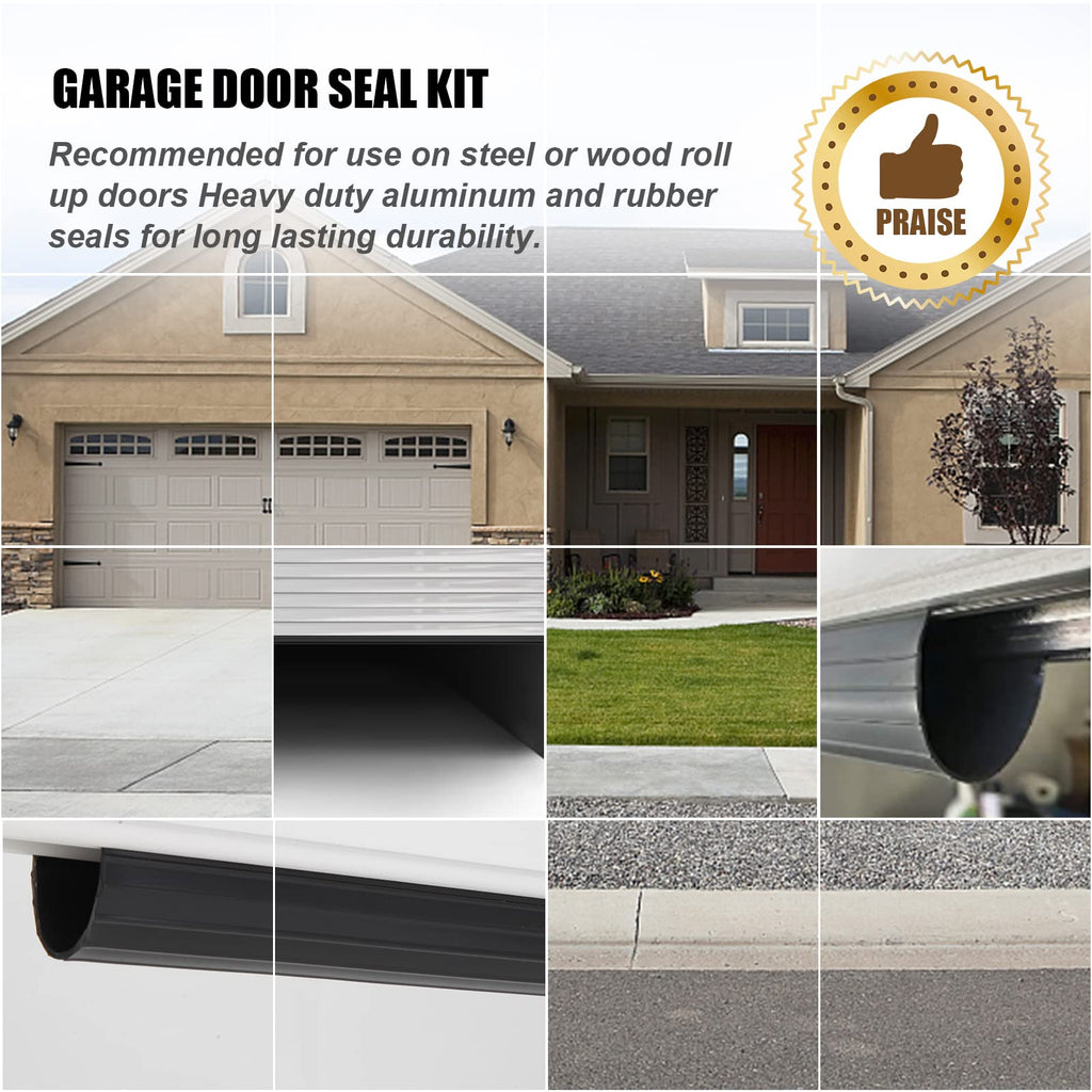 Replacement Wayne Dalton Garage Door Bottom Weather Seal 154448 for Weather Stripping Fit 9 feet Wide Doors (9 feet)