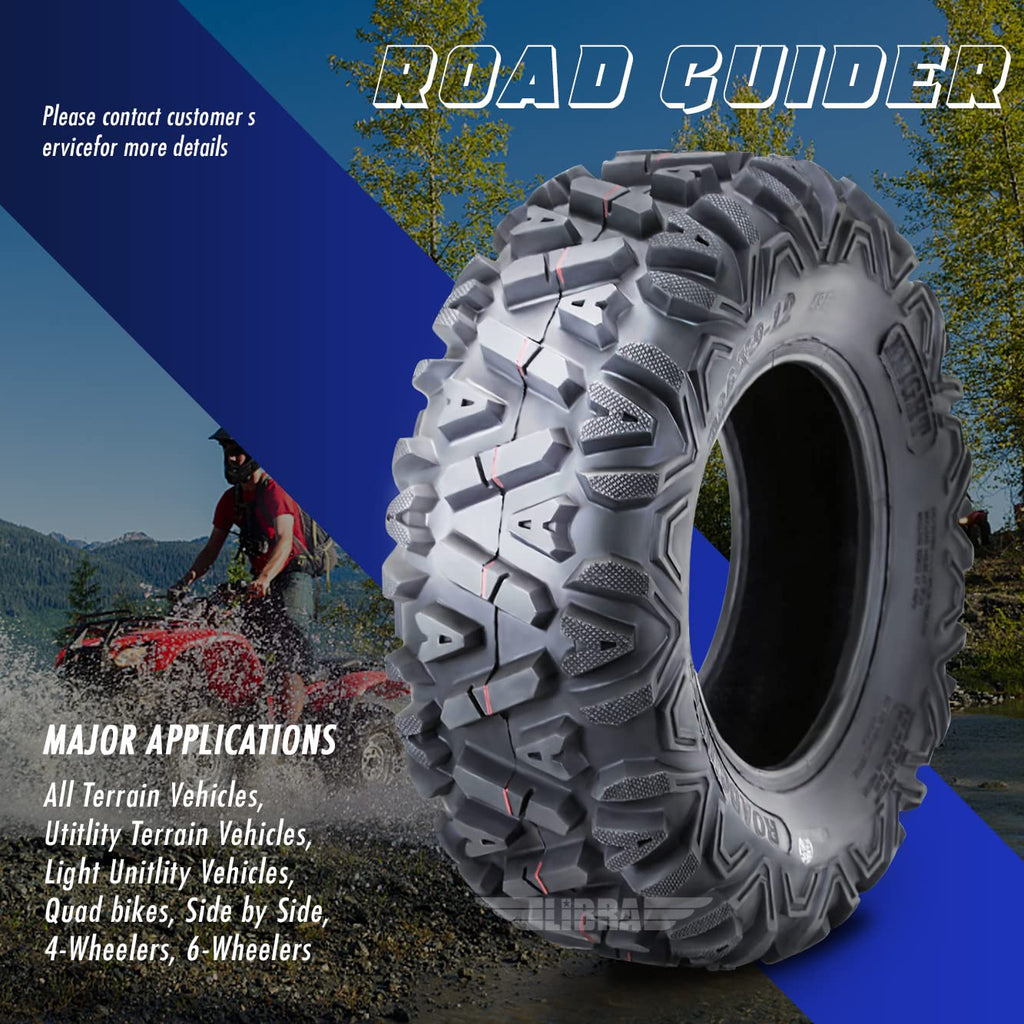 Roadguider ATV/UTV Tires 26x9-12 26x9x12 6PR 10277, Set 4 …