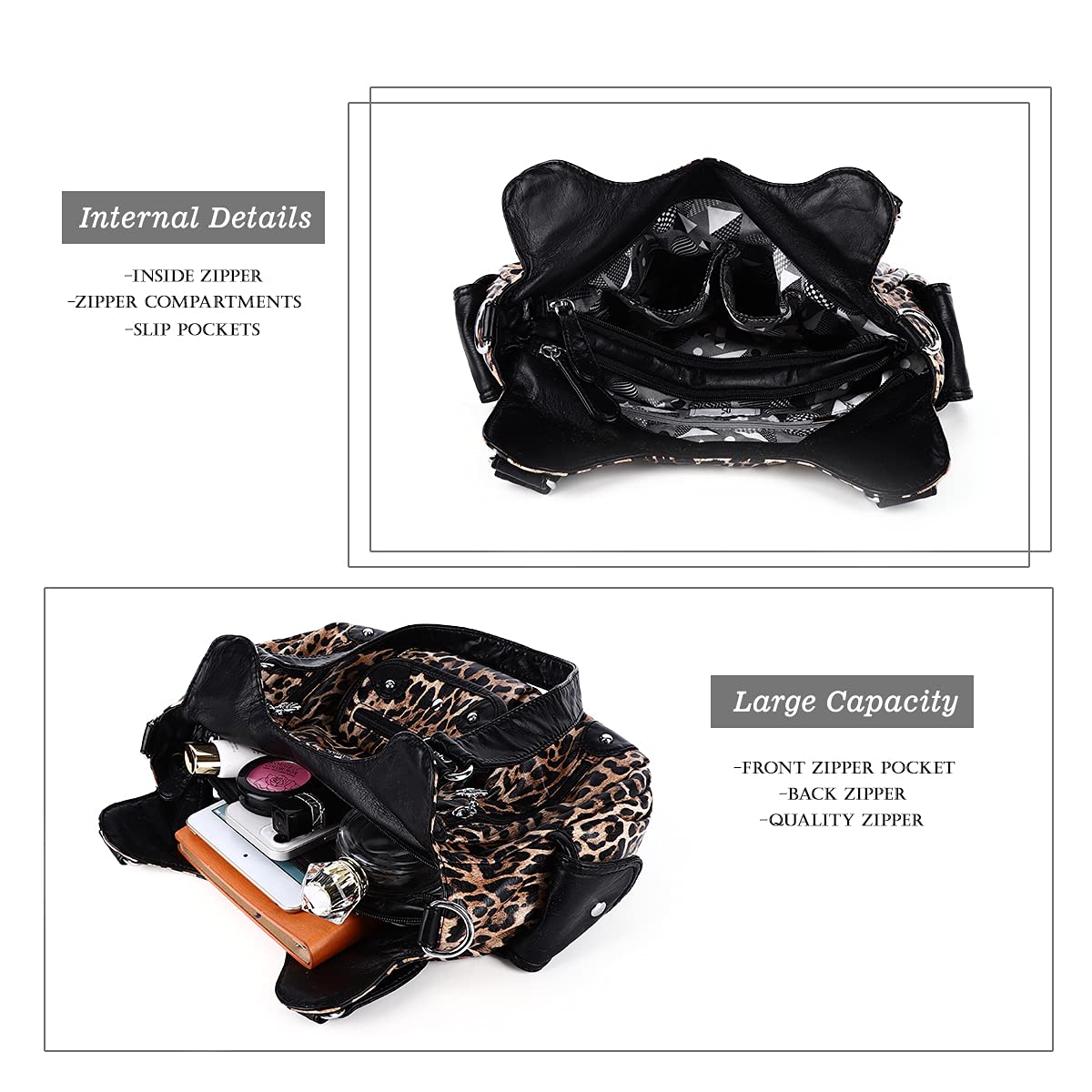 Angel Barcelo Purses for Women Soft PU Leather Shoulder Bag Crossbody Purse and Handbags