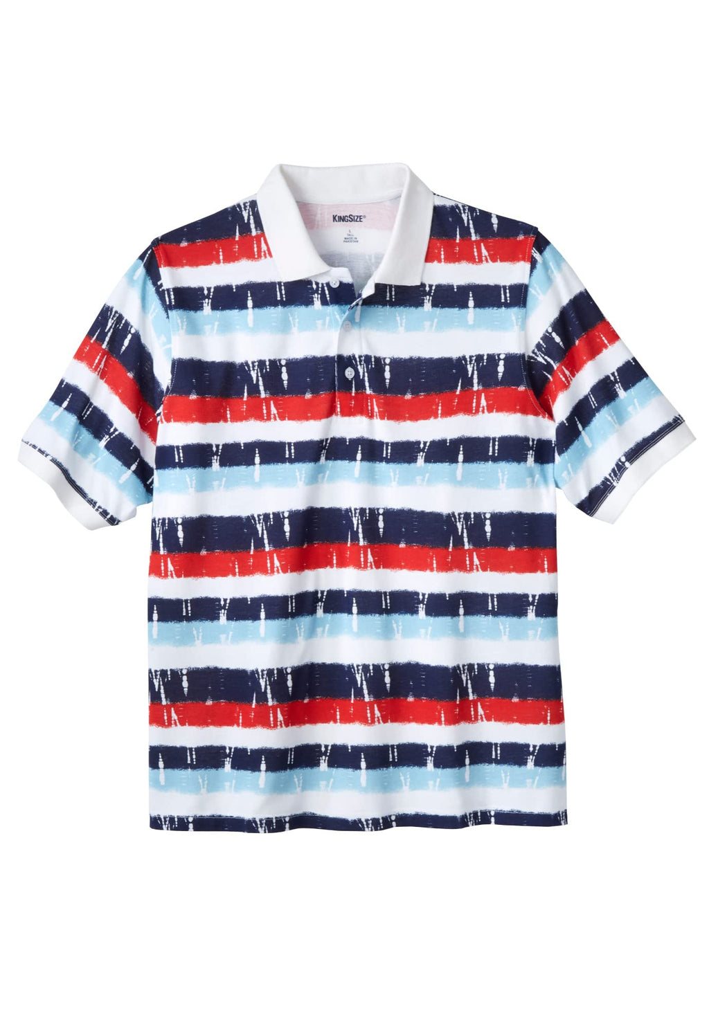 KingSize Men's Big & Tall Shrink-Less Classic Cotton Polo Shirt