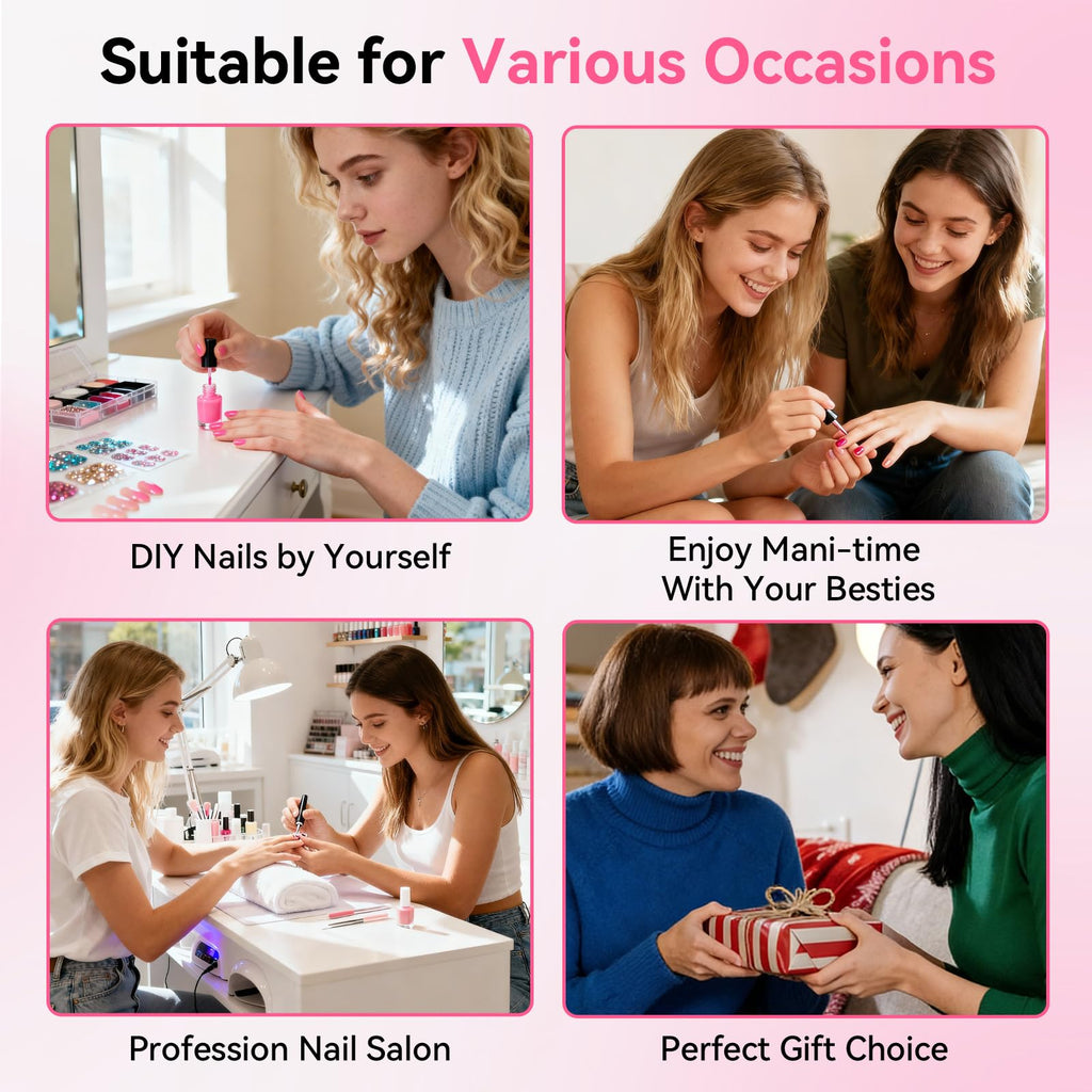 Makartt Rhinestone Glue for Nails: Super Strong Gel Nail Glue for Nail Charms Gems Decorations, 3D Gel Nail Art Bling Jewel Diamonds for Salon & DIY Manicure, 30ML UV Lamp Cured Need Beauty Gifts