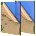 Lesnlok Blue Acrylic Sheets 1/8 inch Thick 3mm 6 Pack 3 x 5 Clear Plexiglass Sheets,for Sign,Craft,Painting,Laser Cutting,DIY Display Projects… (3"x 5", Blue, 6)