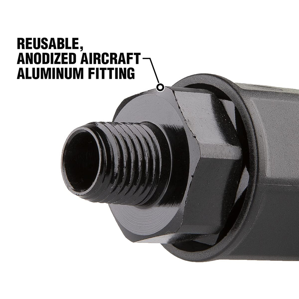 Flexzilla Pro Air Hose Reusable Fitting with Swivel, 1/2 in. - RP900500S