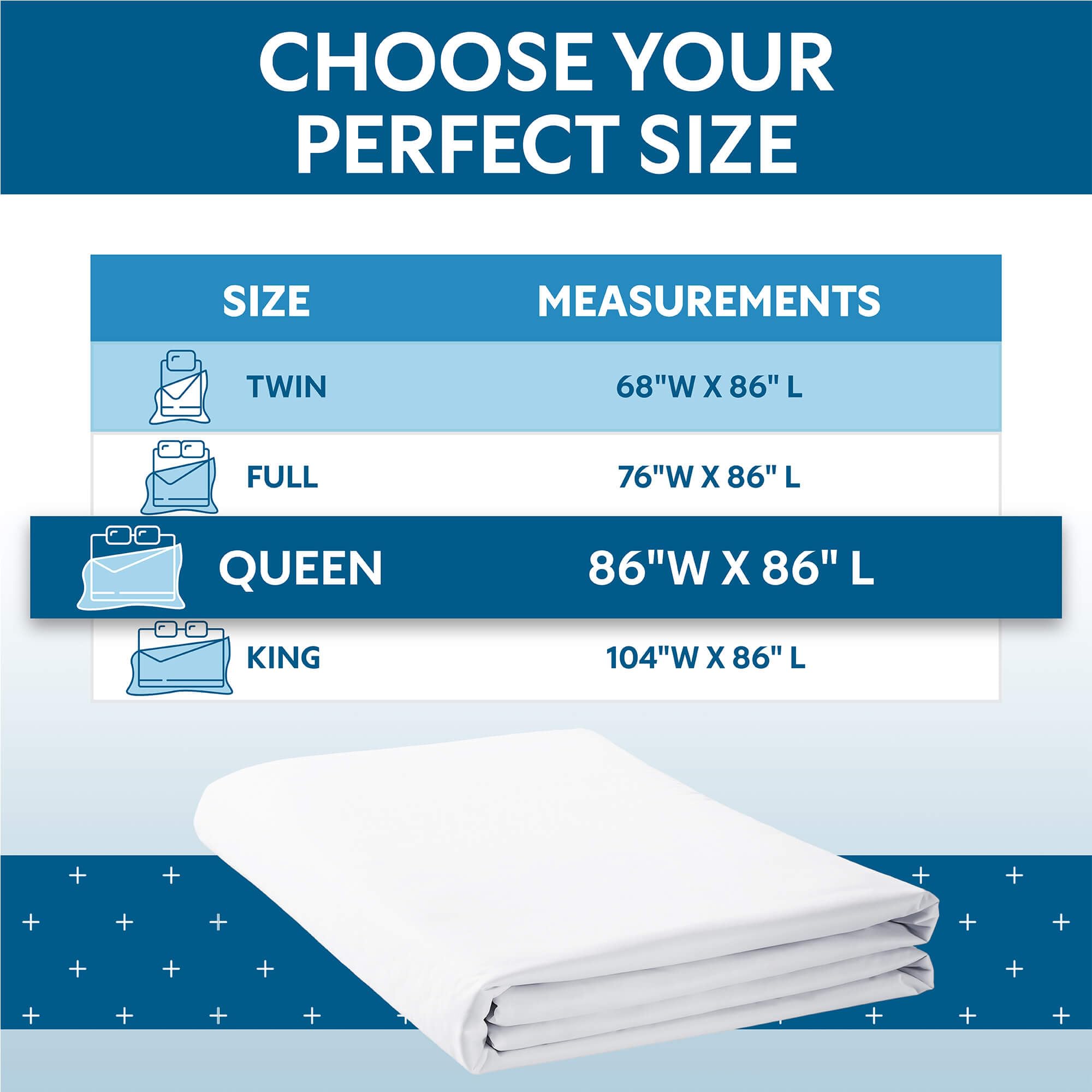 Guardmax Waterproof Duvet Cover - Jersey Fabric with Zipper Closure | Premium Quality, Bed Bug & Allergen Proof Twin (68 x 86)