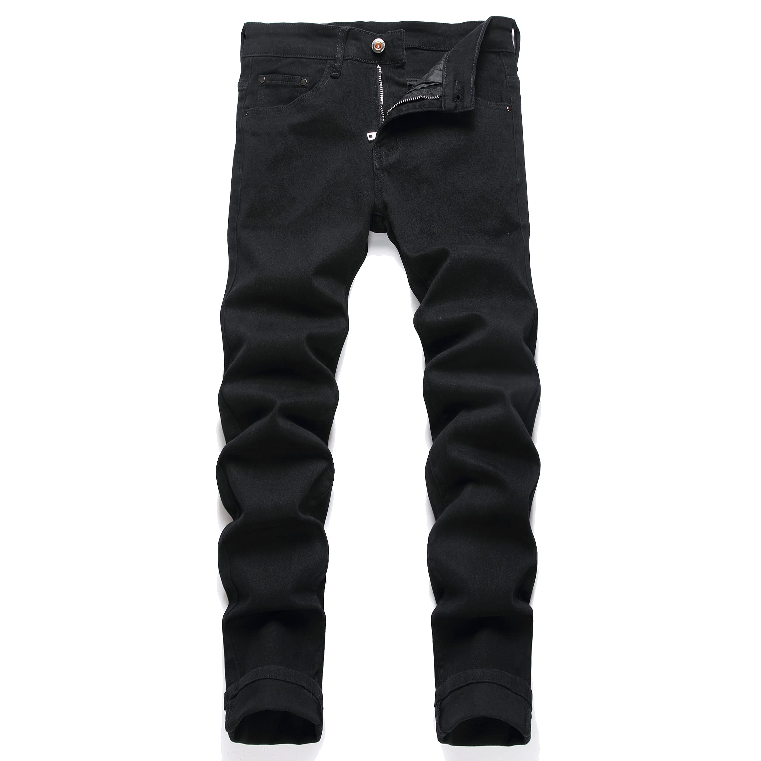 RXXKKK Men's Regular Slim Fit Jeans