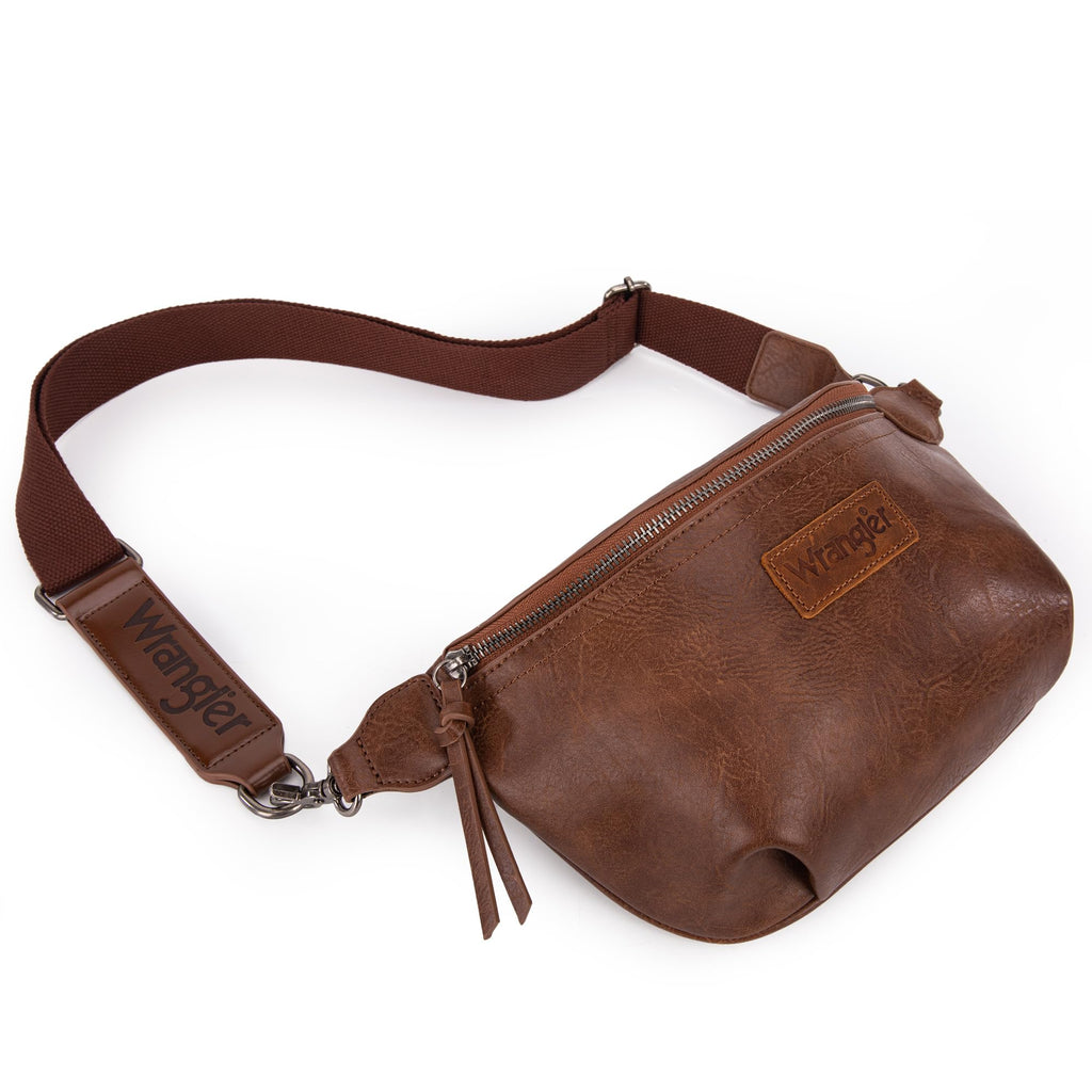 Wrangler Crossbody Bags for Women Large Fanny Packs Bum Bag Travel Belt Bags Sling Purse