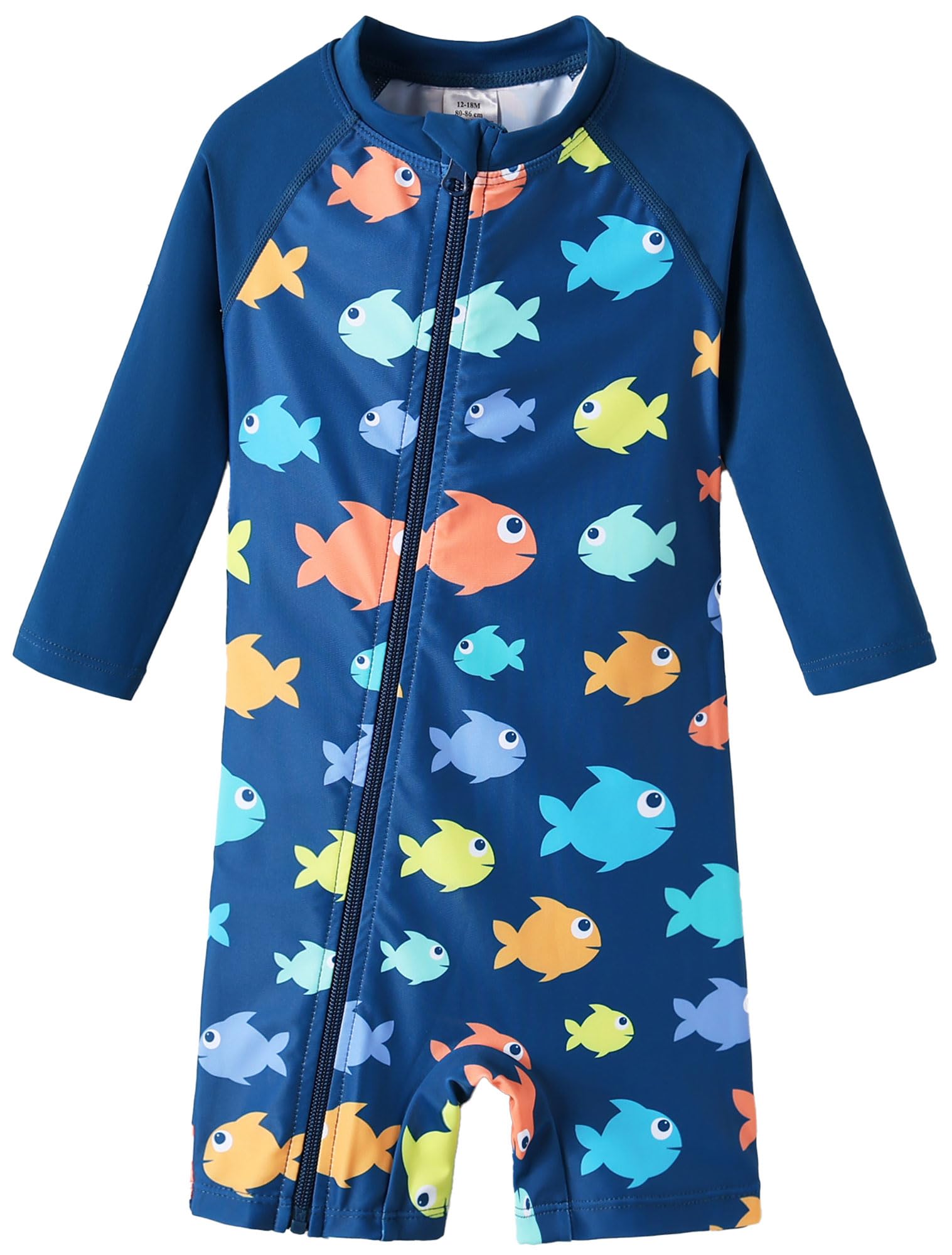 UMELOK Baby Boy Swimsuit UPF 50+ Sun Protection Rash Guard Swimwear