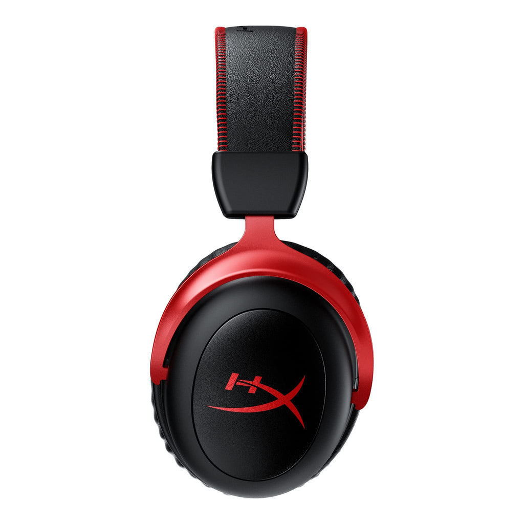 HyperX Cloud II Gaming Headset - 7.1 Surround Sound - Memory Foam Ear Pads - Durable Aluminum Frame - Multi Platform Headset - Works with PC, PS4, PS4 PRO, Xbox One, Xbox One S - Red (KHX-HSCP-RD)