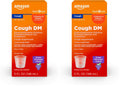 Amazon Basic Care 12 Hour Cough DM Syrup, Extended-Release Dextromethorphan, Grape Flavor Cough Medicine, 5 fl oz (1-Pack)