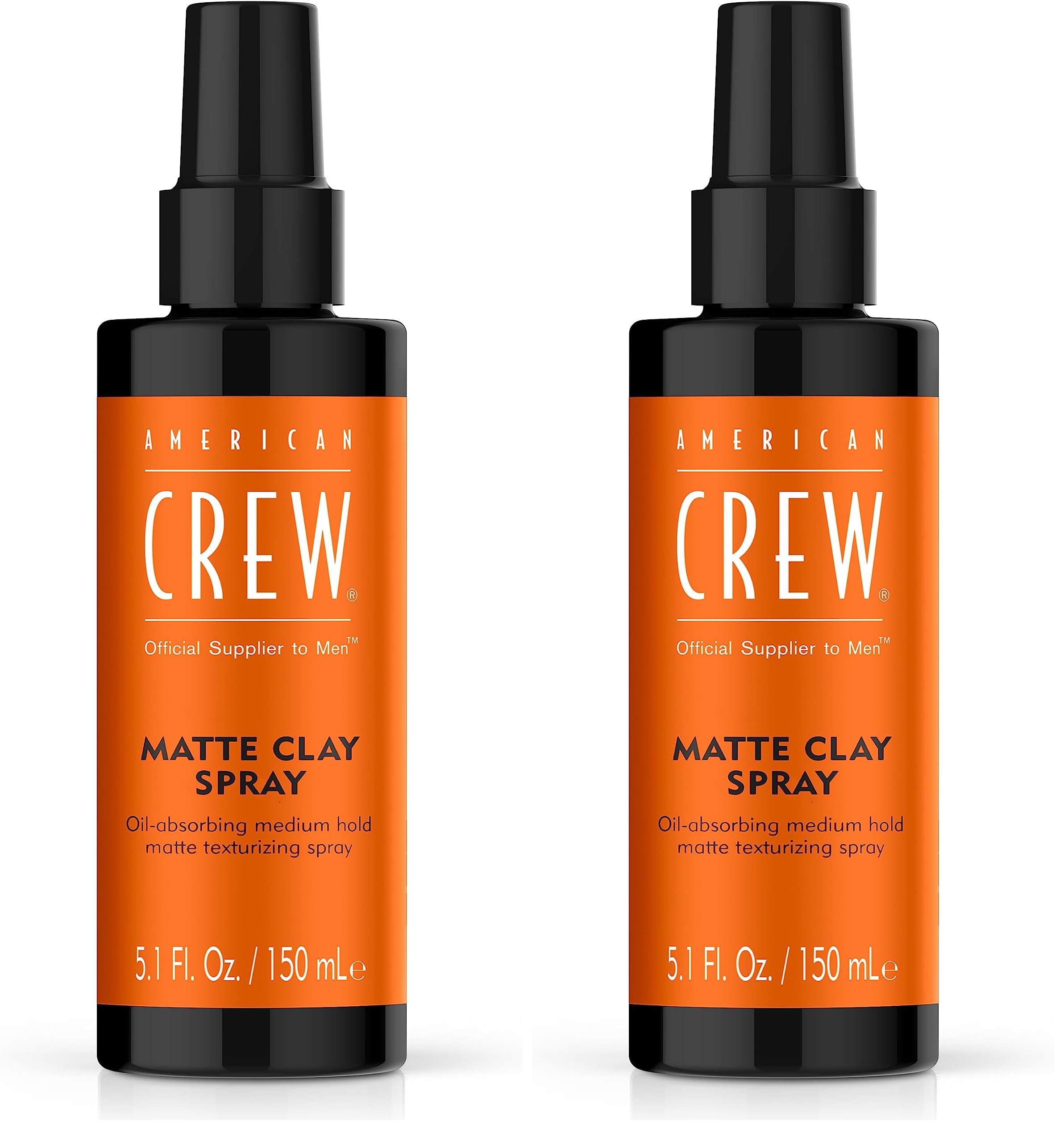 American Crew Matte Clay Spray For Men, Texturizing Spray with Matte Finish, Adds Texture, Volume & Thickness, 5.1 oz