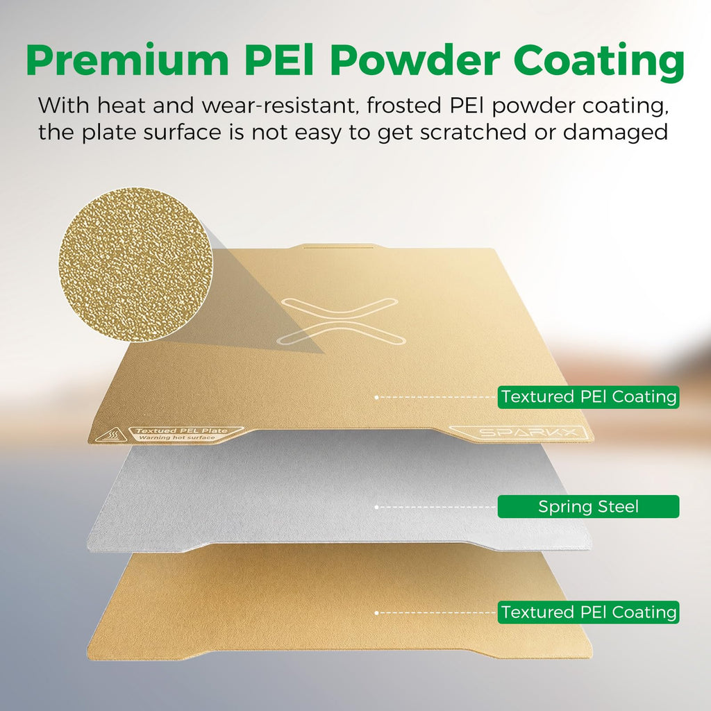 Creality Ender 3 V4 Build Plate, Original PEI Printing Plate Kit 225*250mm, Flexible Spring Steel Magnetic Platform Plate, Easy Print Removal, Heat Resistant For Creality Ender 3 V4 Combo 3D Printer