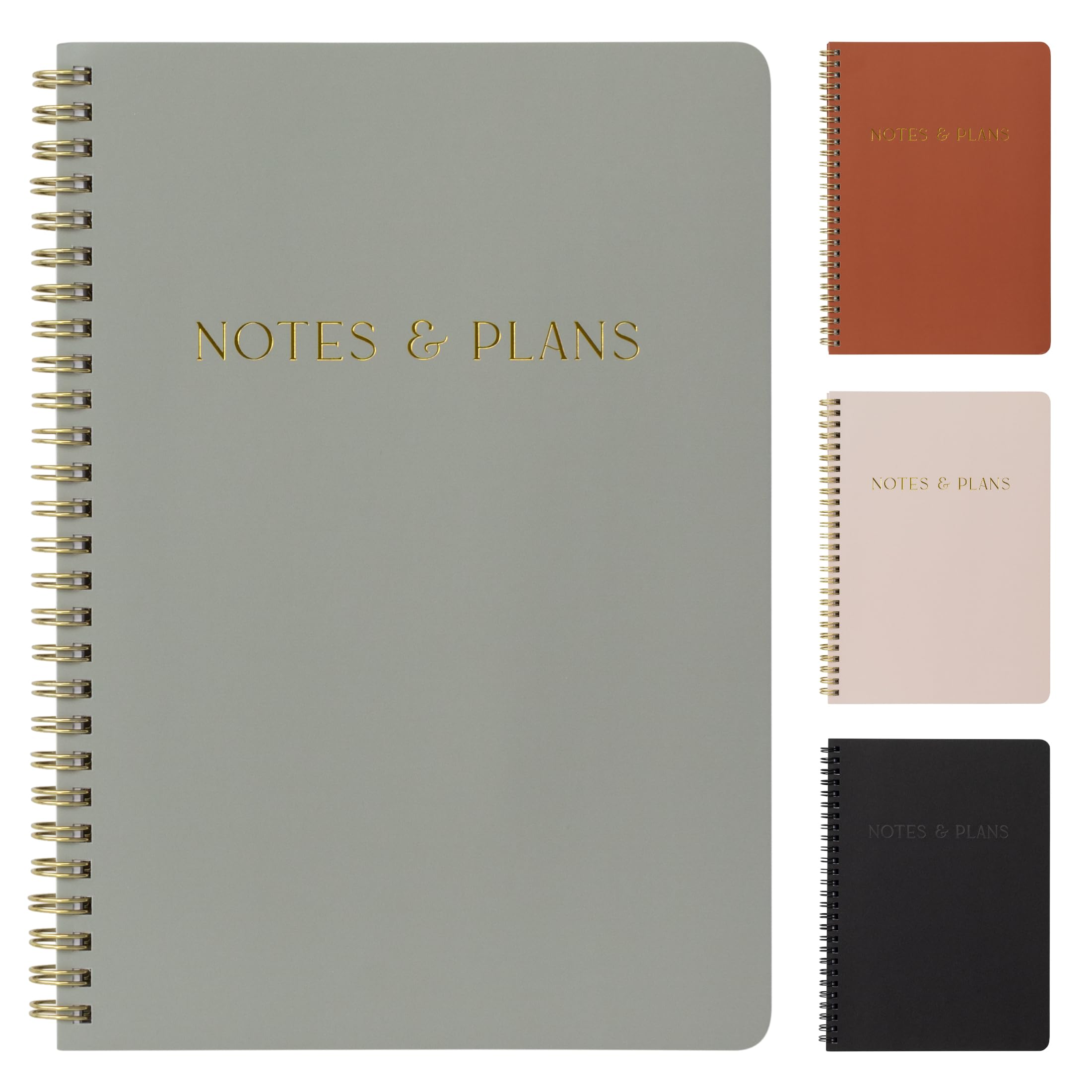 Beautiful Daily Planner And Notebook With Hourly Schedule - Aesthetic Spiral To do List Notepad to Easily Organize Your Tasks And Appointments - Stylish Book And School Or Office Supplies