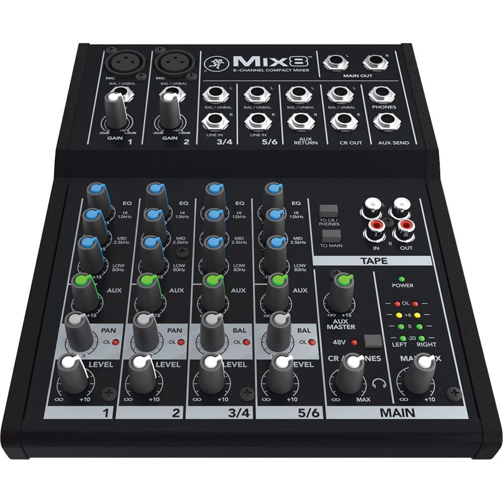 Mackie Mix5 5-Channel Compact Mixer, Black
