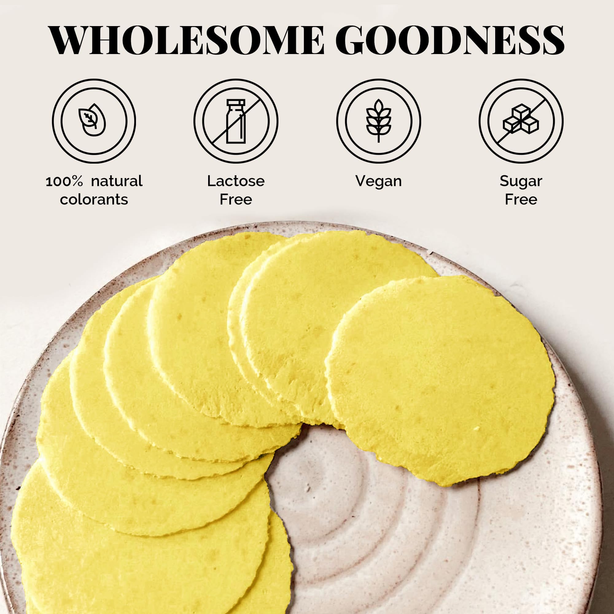 Kalan MNA Amaranth Flour Wafer Thins, Vegan and Sugar-free, Pack of 3