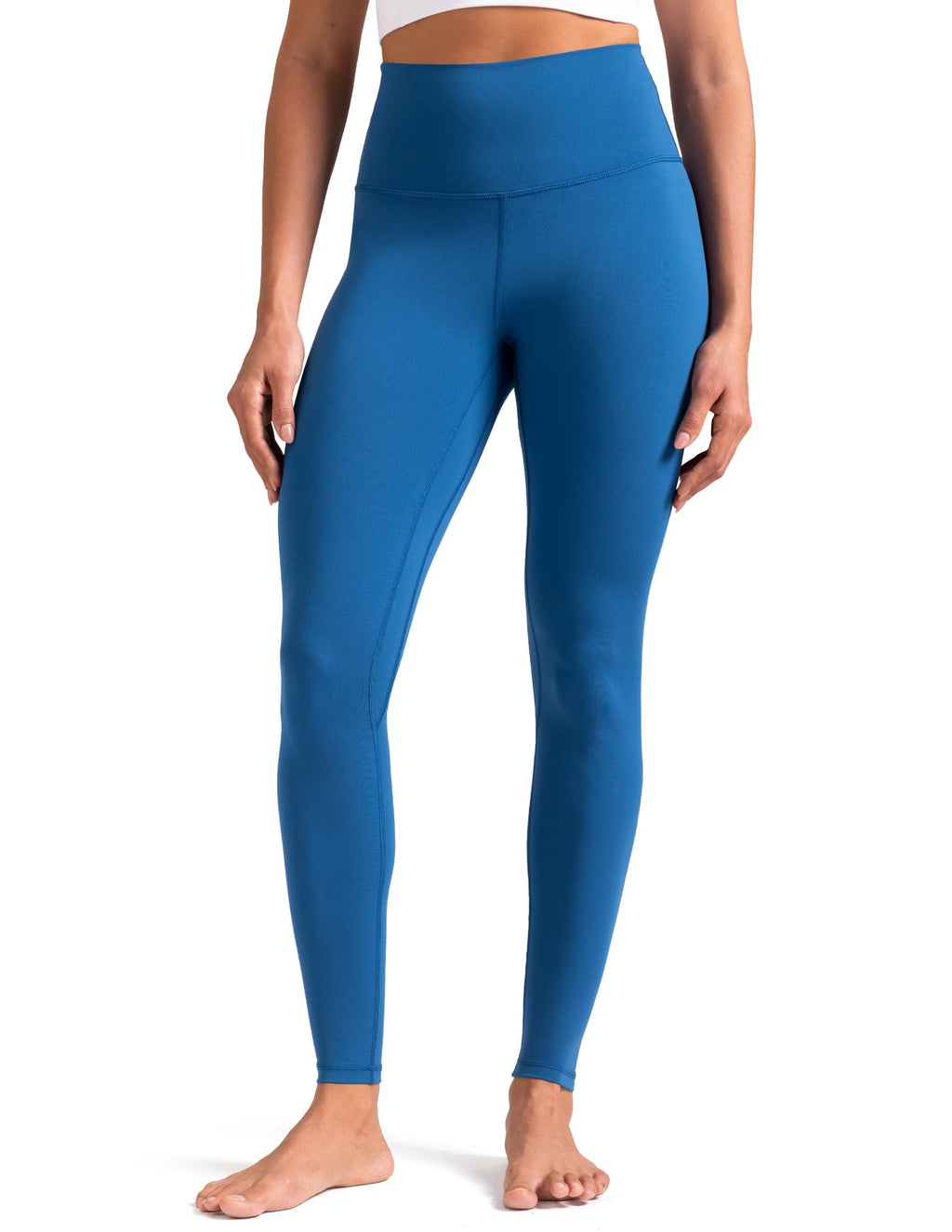 Colorfulkoala Women's High Waisted Tummy Control Workout Leggings Full Length Ultra Soft Yoga Pants 28"