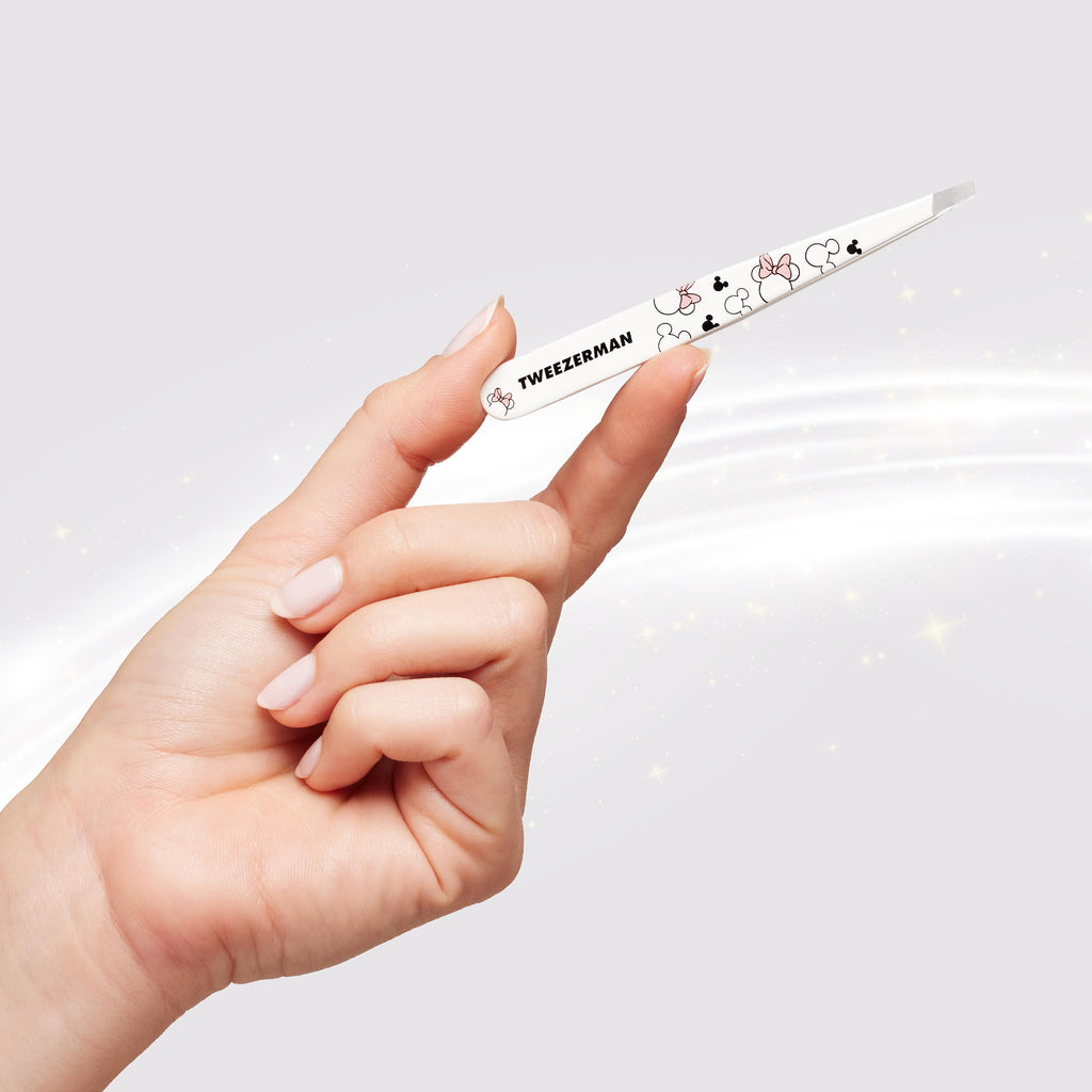 Tweezerman Exclusive 40th Birthday Slant Tweezer - Hair Removal Tweezers, Stainless Steel