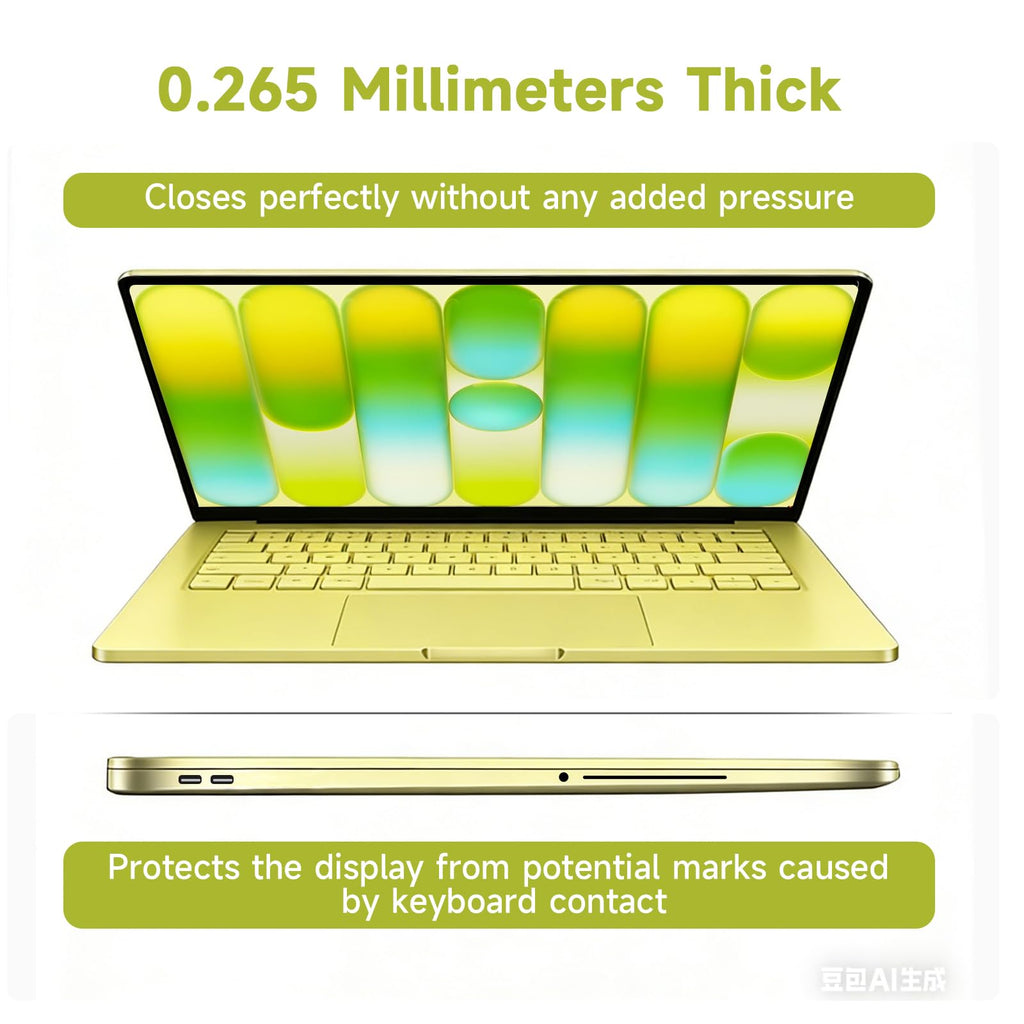 Paquete de 2 protectores de pantalla compatibles con MacBook Pro de 13 pulgadas (2016-2022 / M1, M2) y MacBook Air de 13 pulgadas (2018-2021 / M1), protector de pantalla antirreflejos, protector de