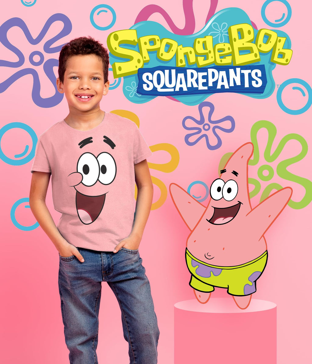 Spongebob Squarepants Graphic T-Shirt (Sets) Patrick Star Squidward Plankton Gary Outfit Tee Toddler/Birthday to Kids Clothes