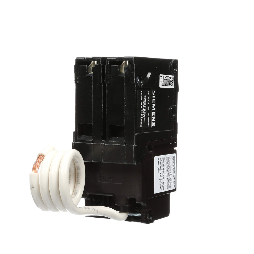 Siemens QF230A 30 Amp, 2 Pole, 120/240V Ground Fault Circuit Interrupter with Self Test and Lockout Feature, Cardboard Packaging
