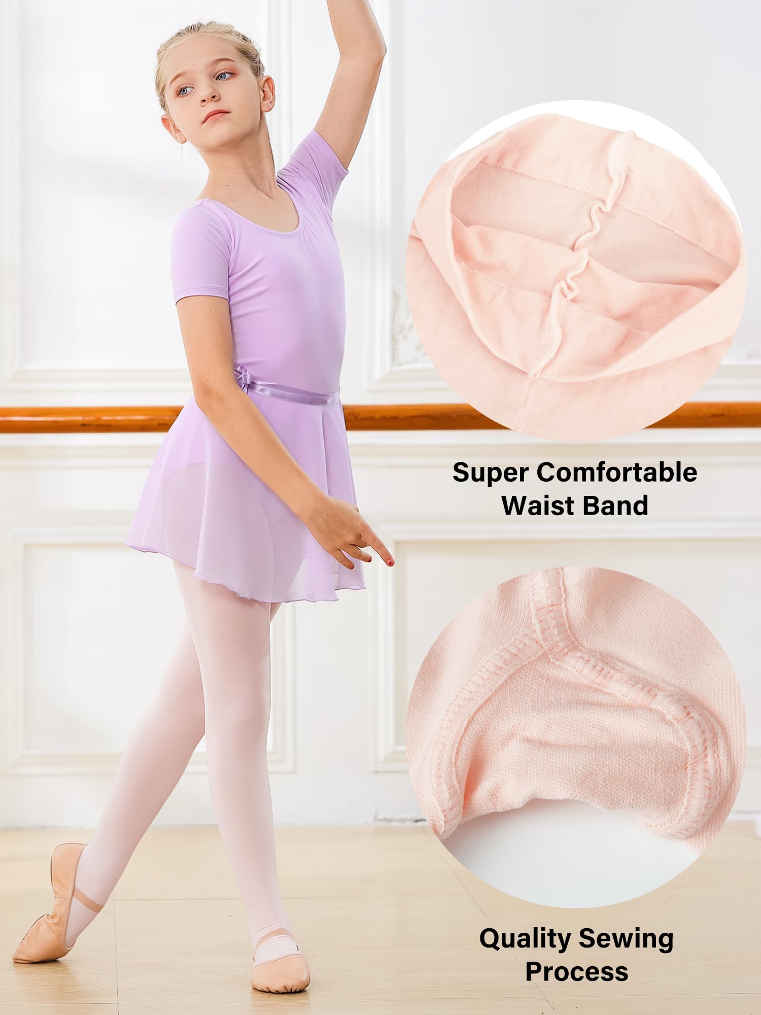 Stelle Girls Ballet Dance Students School Footed Tight (Toddler/Little Kid/Big Kid)