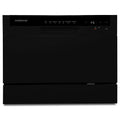 Farberware Compact 6-Place Setting Dishwasher - Portable Mini Countertop Dishwasher with 7 Wash Programs - Perfect for Small Spaces Like Apartment, Dorm, Boat, Camper/RV