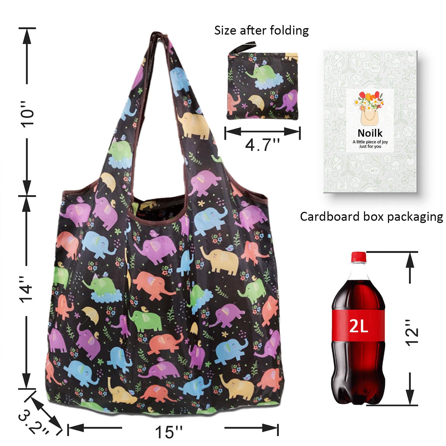 Bolsas de compras reutilizables para comestibles, paquete de 4 de 50 libras bolsas plegables grandes y lavables para mercado, compactas para un fácil almacenamiento, bolsas de tela ligeras y