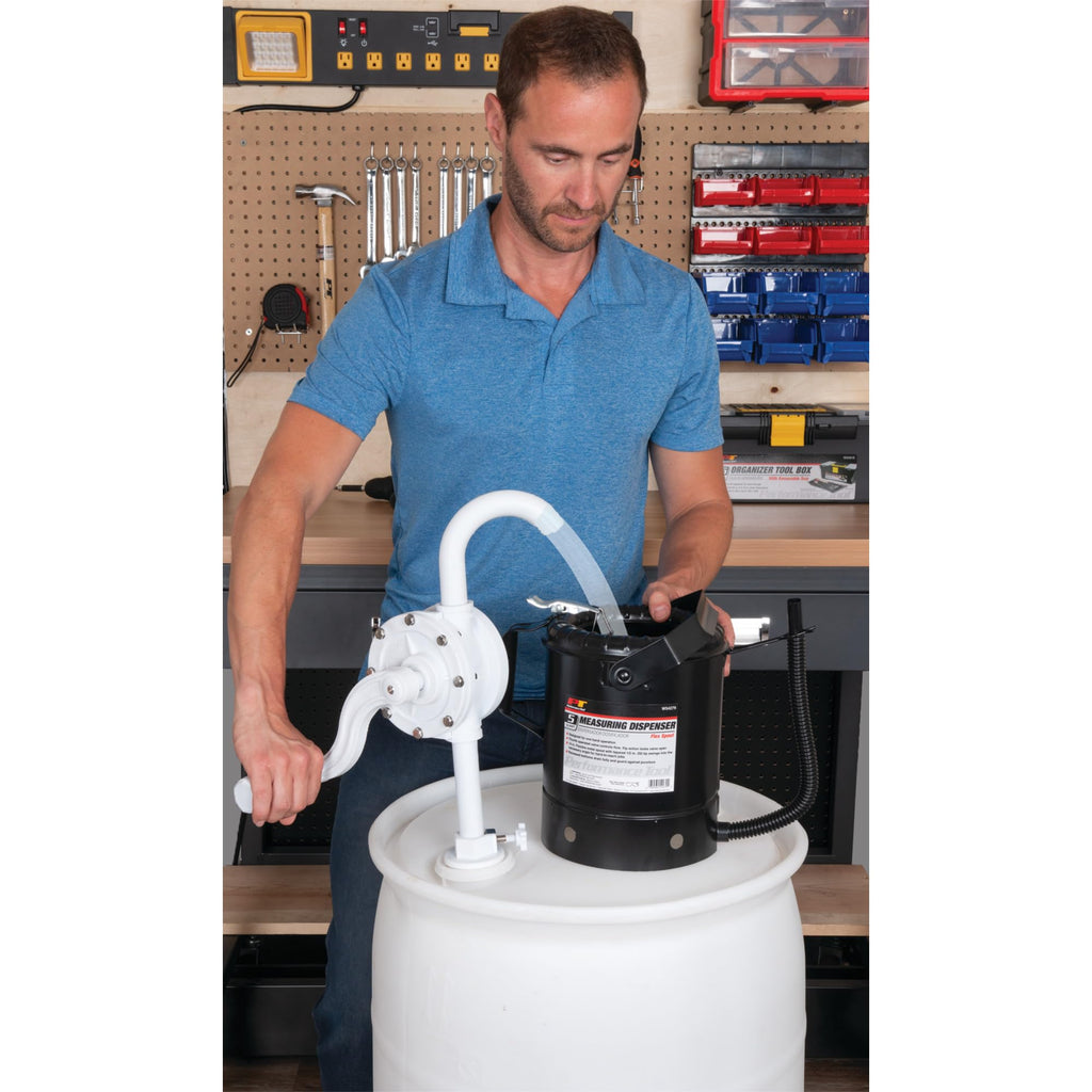 Performance Tool W54232 Lever-Action Bucket Pump for 5 Gallon Pails, Black