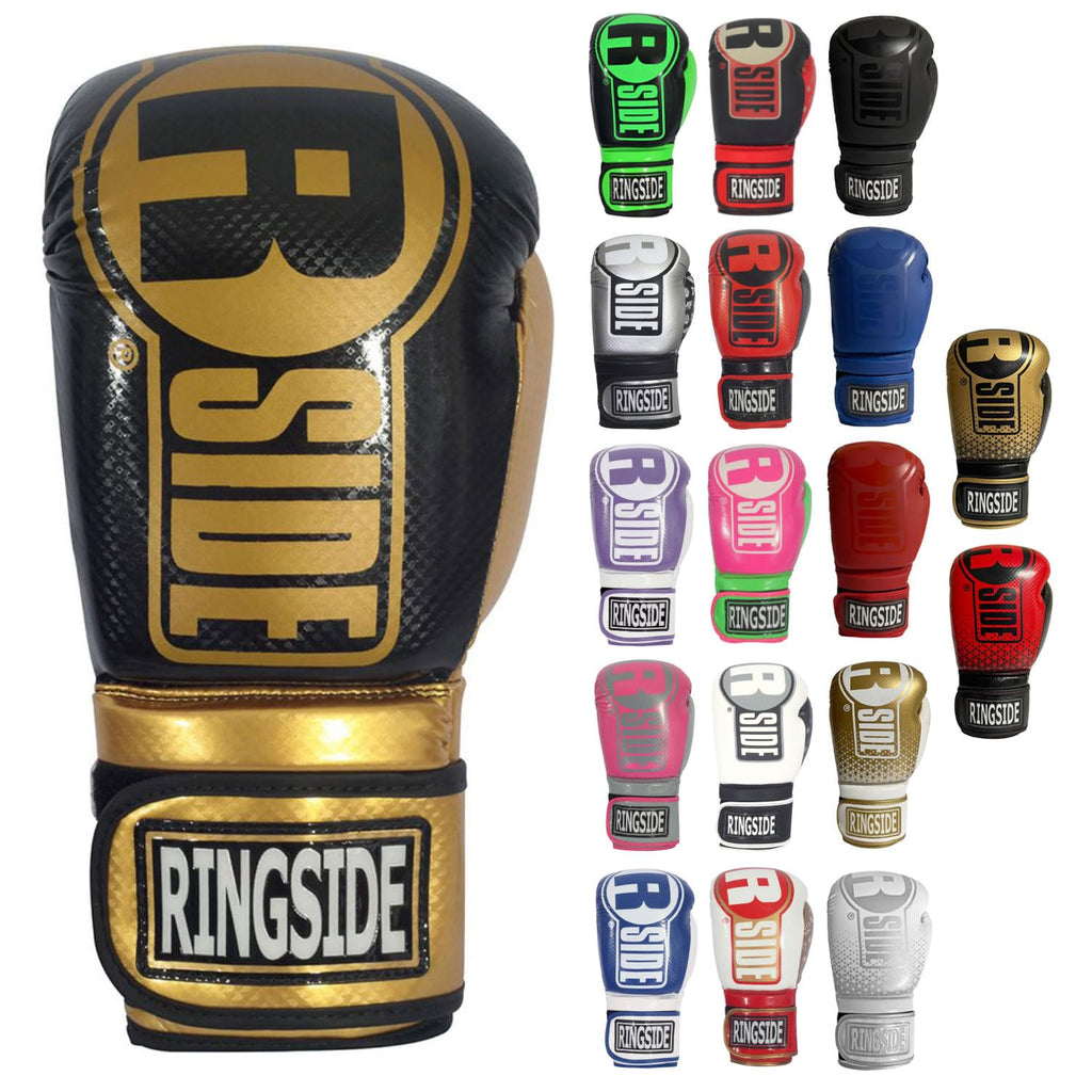 Ringside Apex Bag Gloves, IMF-Tech Boxing Gloves with Secure Wrist Support, Synthetic Boxing Gloves for Men and Women