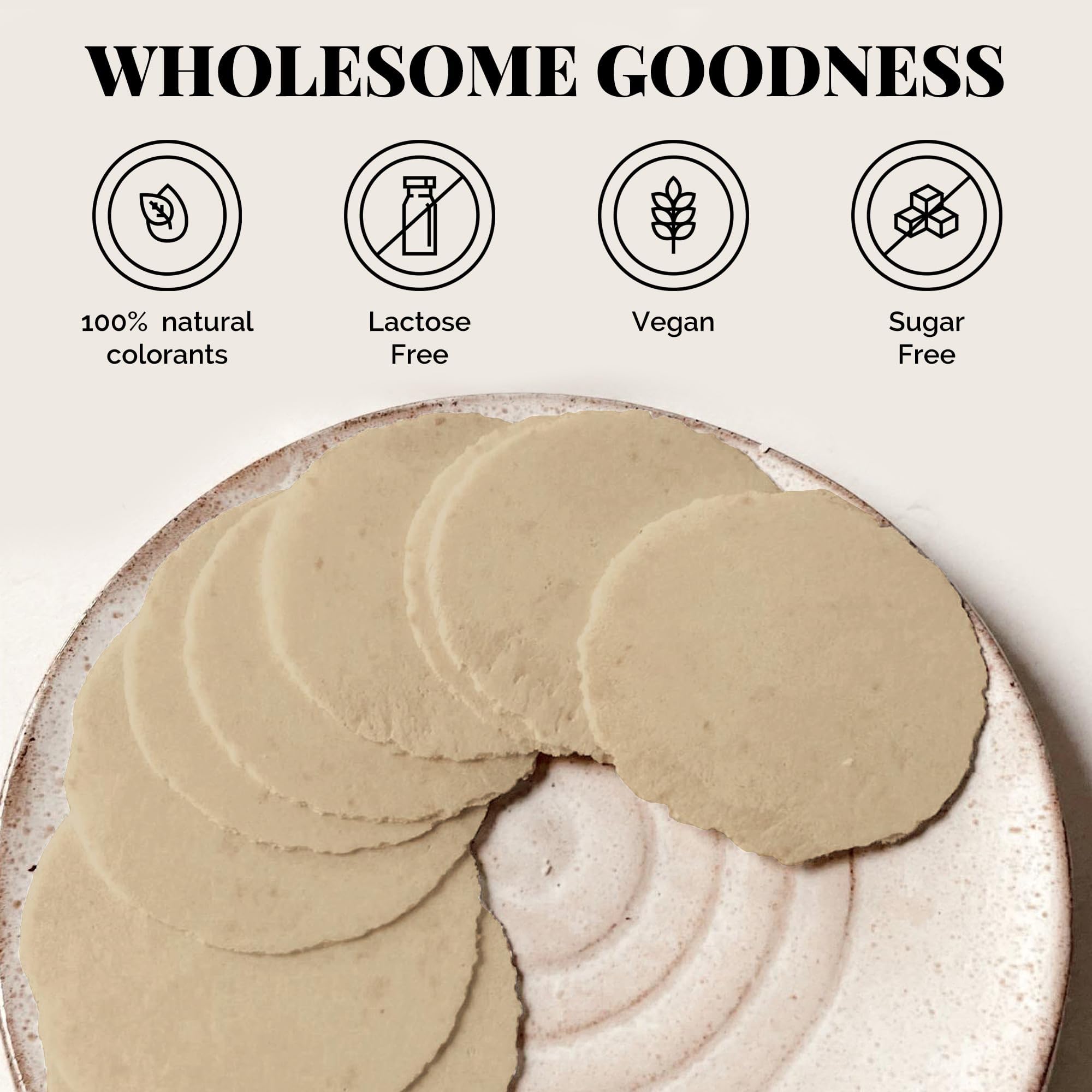 Kalan MNA Amaranth Flour Wafer Thins, Vegan and Sugar-free, Pack of 3