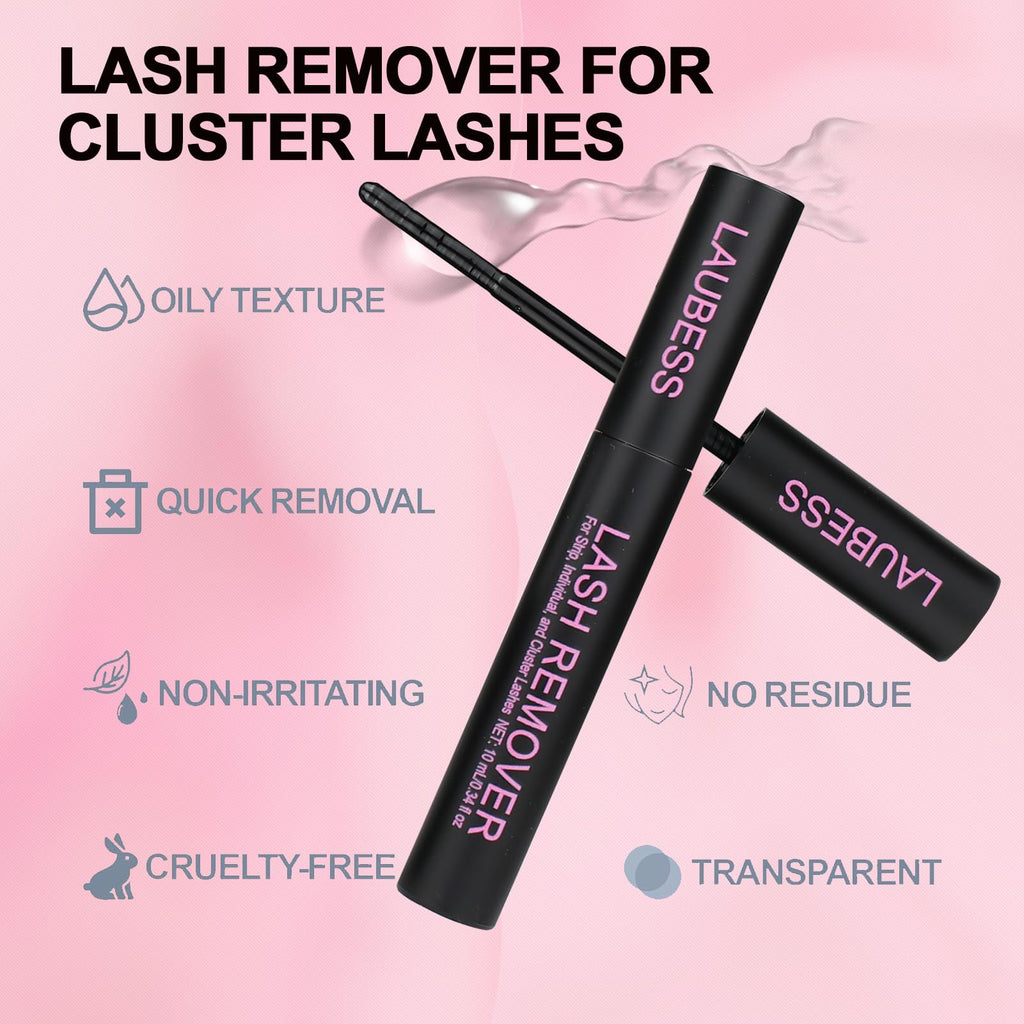 Lash Bond and Seal Mascara for Long Lasting Waterproof Eyelash Extensions - 5ml+5ml