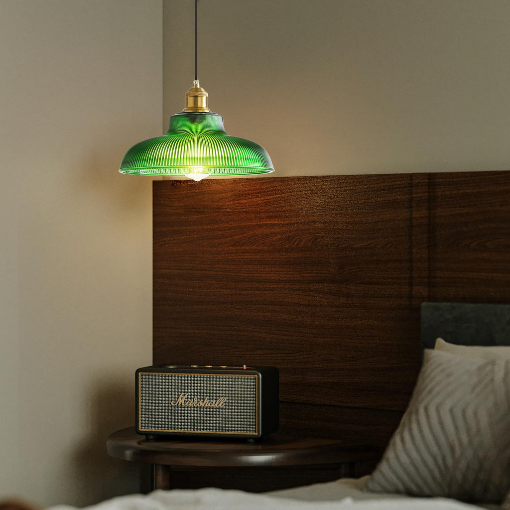 XZHGCEE Plug in Pendant Light: Amber Hanging Lamp Plug in Pendant Lamp, Glass Pendant Lighting for Kitchen Island, Bedroom, Dining Room, Living Room, No Bulb