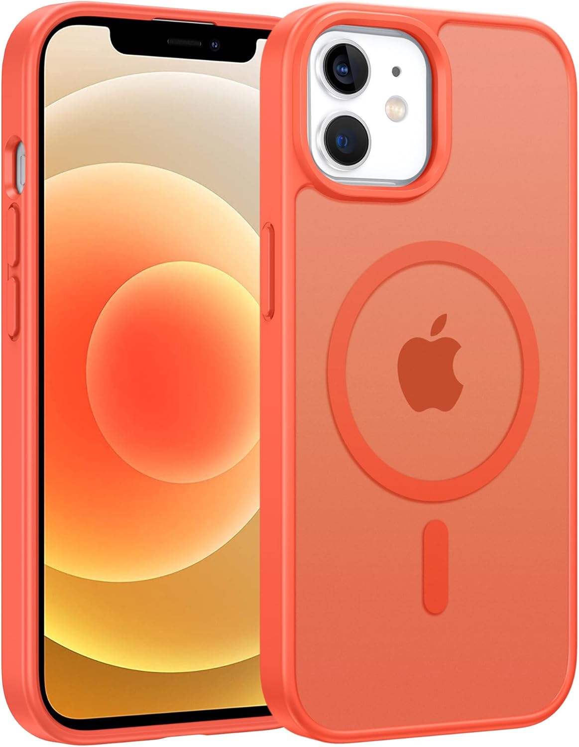 FNTCASE for iPhone 17 Case: [Compatible with Magsafe] Translucent Matte Cases with [Full Camera Protection] [Screen Protector] Military Grade Shockproof Protective Phone Cover - Light Purple