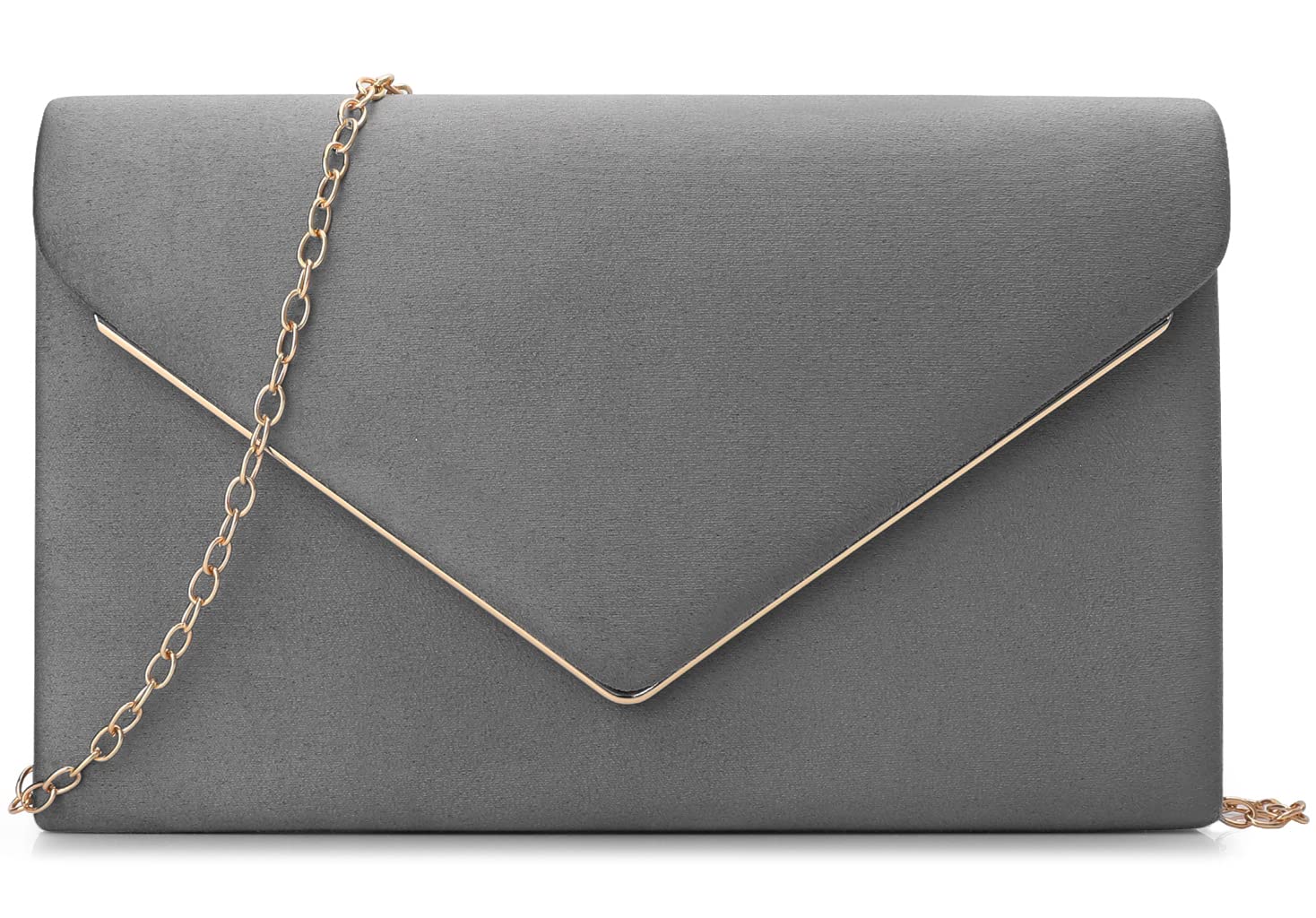 BBjinronjy Clutch Purse for Women Evening Bags Handbags for Wedding Party Cocktail Prom Faux Suede Crossbody Shoulder Bag