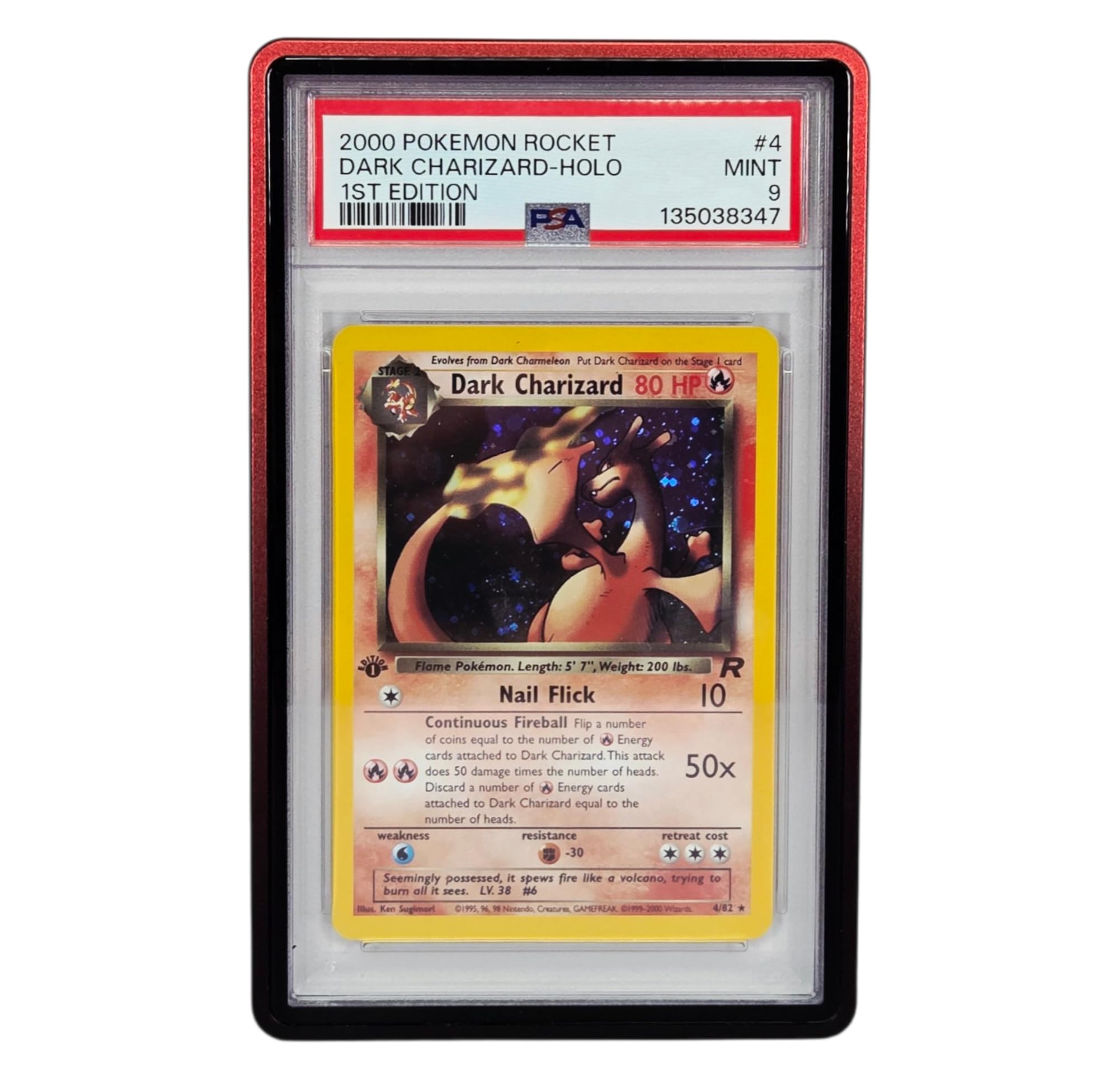 Metal PSA Slab Bumper Case UV Resistant- Safeguard Stackable Magnetic Aluminum Metal Case For Graded Cards (Black)