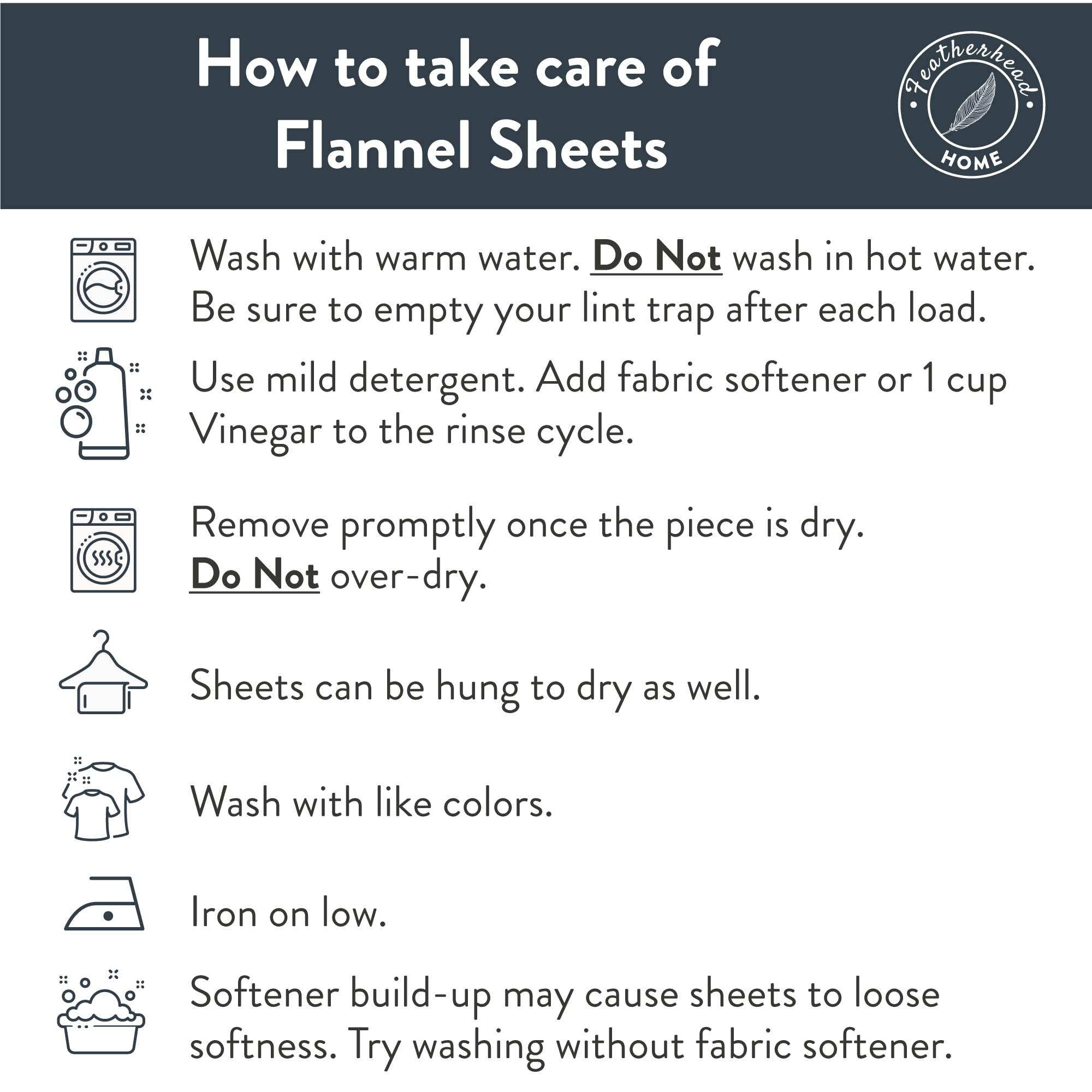 Featherhead 100% Cotton 4PCs Flannel Sheet Set | Double-Brushed for Extra Softness, Warm & Breathable, Extra Deep Pockets fits Up to 17” (Beige, Twin)