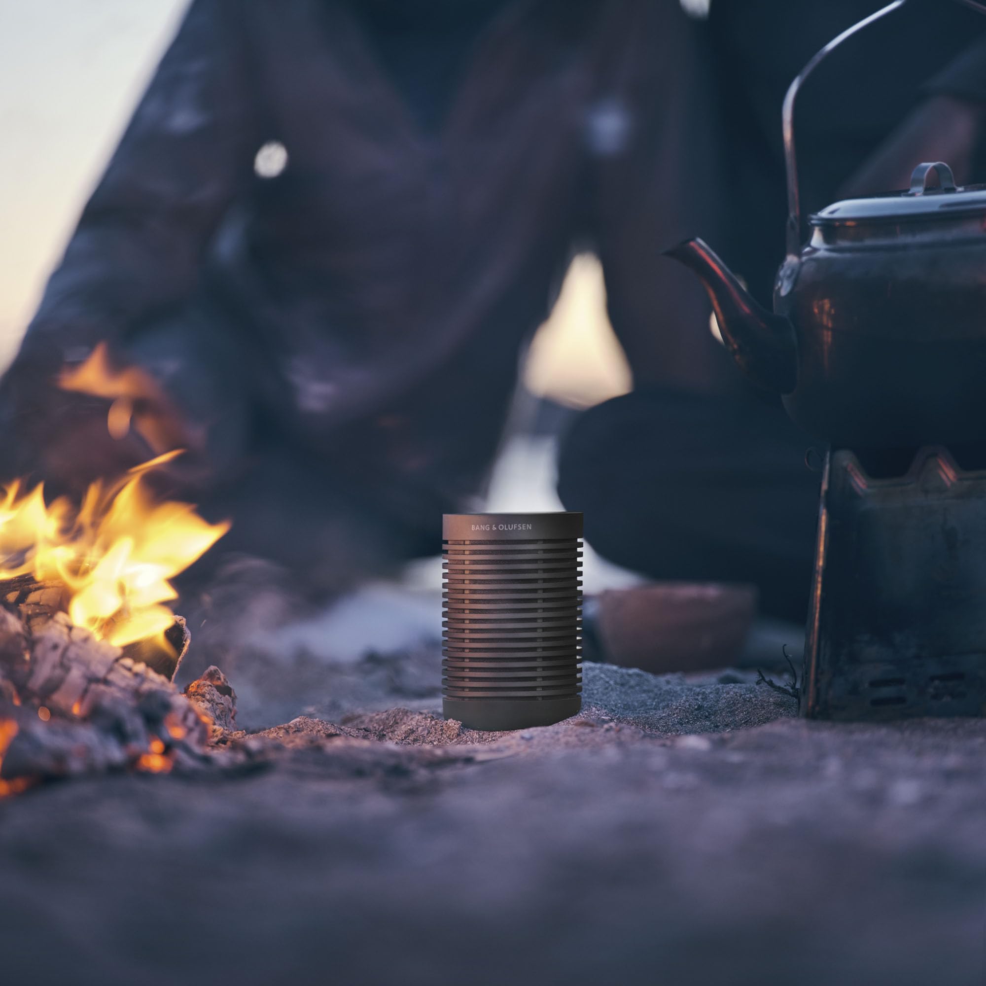 Bang & Olufsen Beosound Explore - Wireless Portable Outdoor Bluetooth Speaker, IP 67 Dustproof and Waterproof, Anthracite