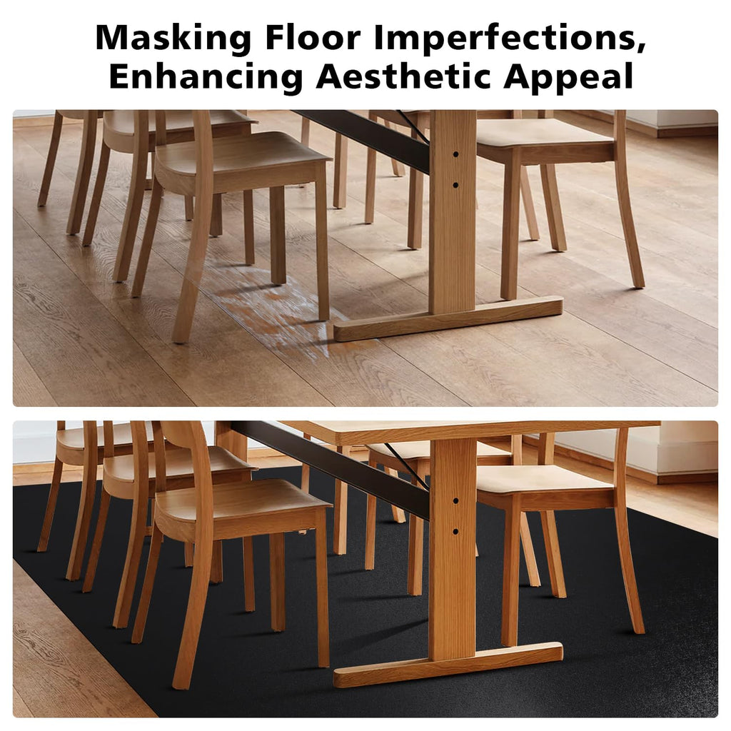 Clear Frosted Floor Mat, PVC Durable Anti-Scratch Floor Mat (24"x 36")
