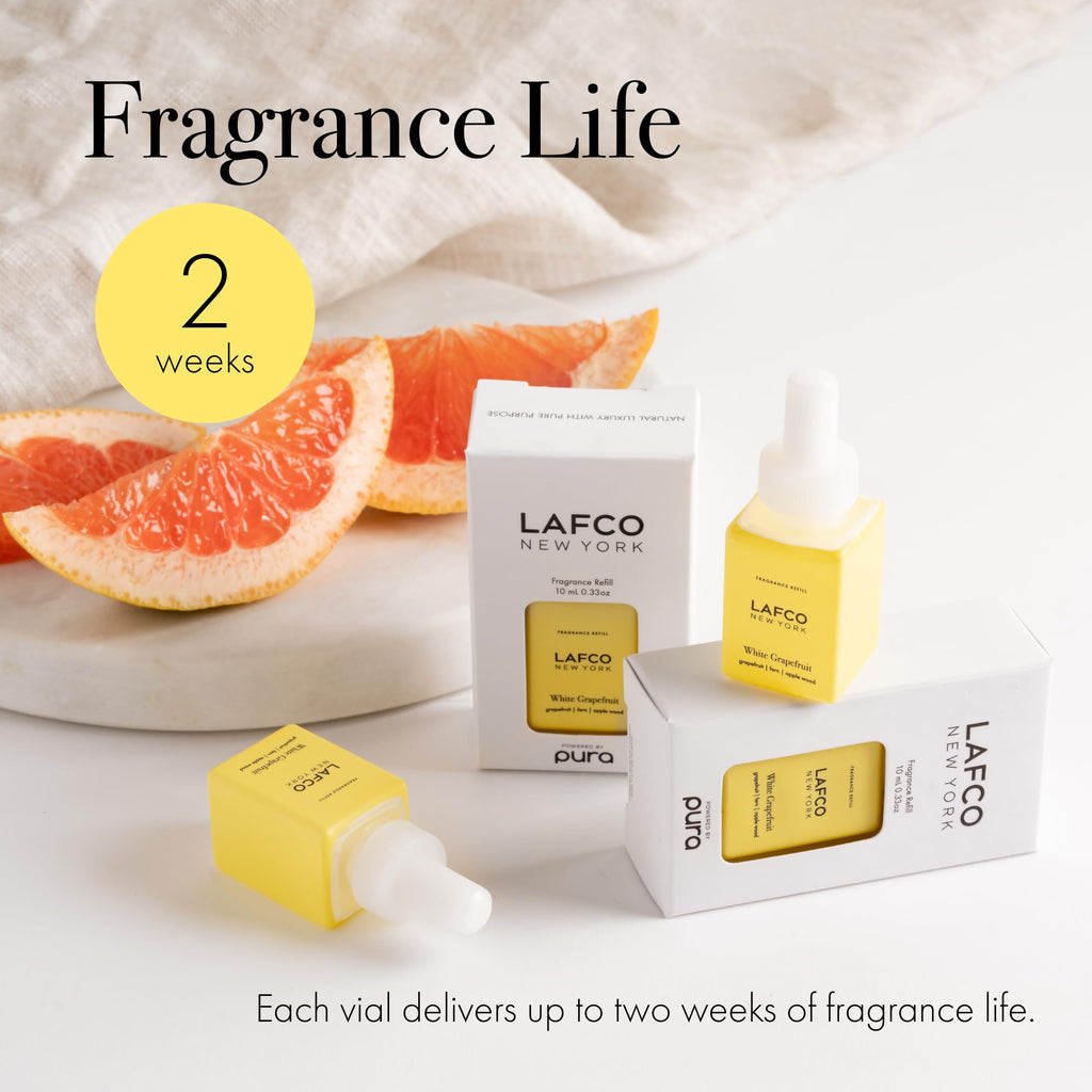 LAFCO New York Pura Smart Device Refill, Big Sky - Pack of 2 - Each Vial Delivers Up to 2 Weeks of Fragrance Life - Made in the USA