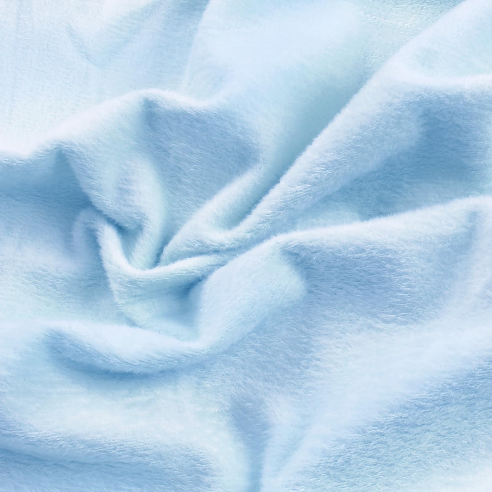 Entisn Minky Fabric by The Yard, 1 Yard x 60 Inch Wide Pre-Cut Fleece Fabric Beige Cuddle Minky, Solid Soft Plush for Blanket, Pillow Cover, Scarf, Sewing