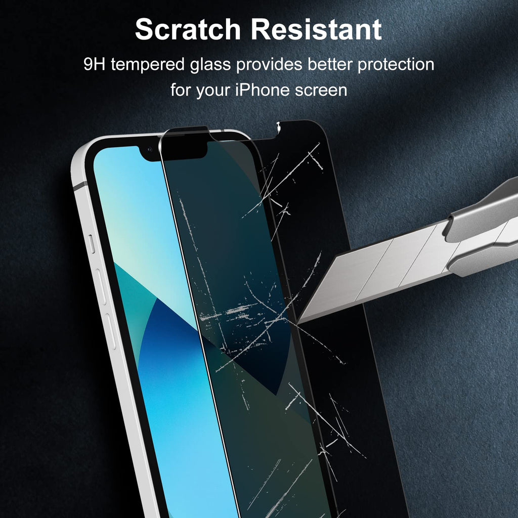 WHPXJY Privacy Screen Protector for iPhone 11 Pro Max & iPhone Xs Max (2 Pack), Tempered Glass Film with 28° Privacy Protection, Anti-Scratch, Easy Installation, Bubble-Free (Not for iPhone 11)