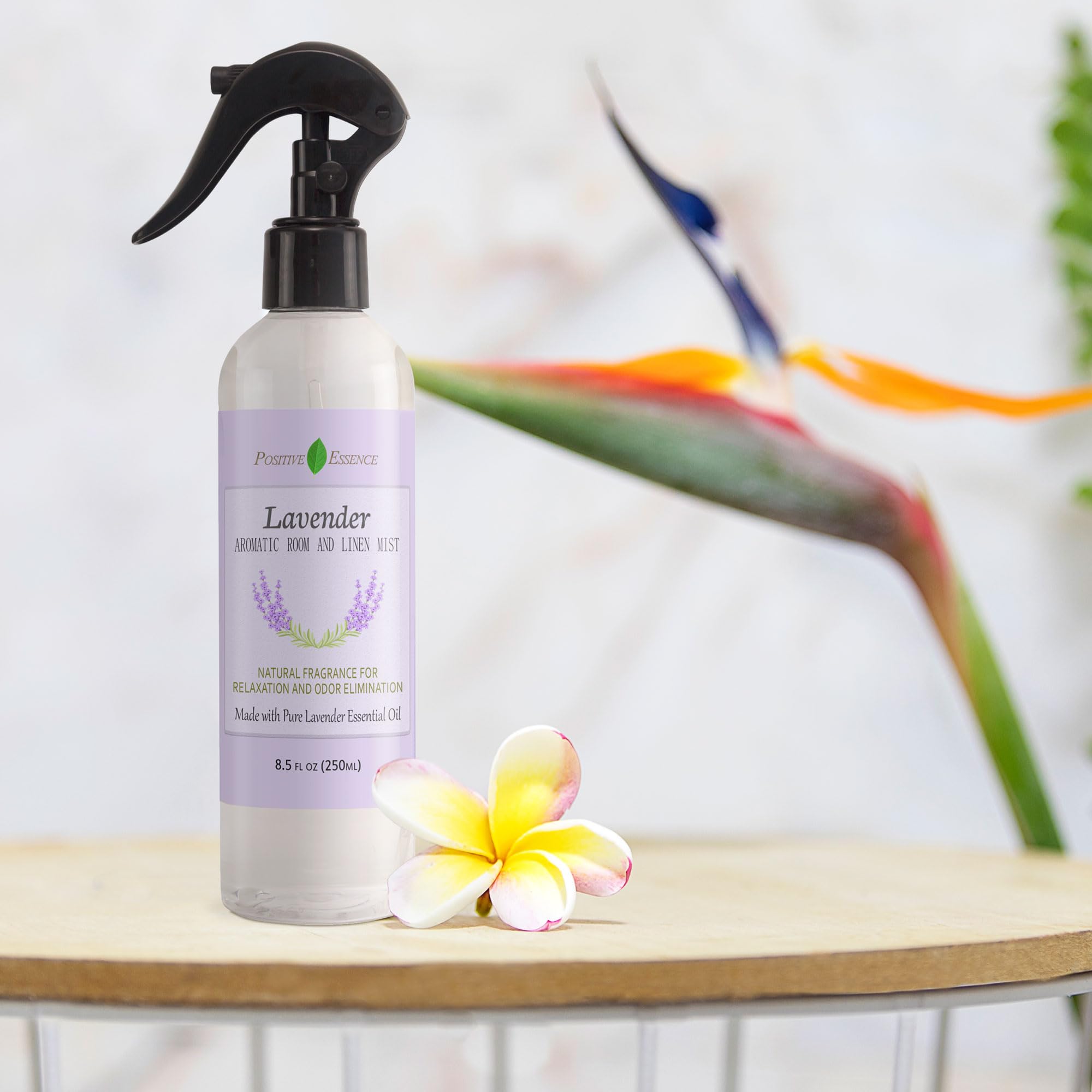 Linen and Room Spray Gift Set, (Lavender, Lemongrass, Rose, & Peppermint), Natural Air Freshener Made with Pure Essential Oils & Minimal Ingredients, Perfect Bathroom Spray or Room Mist, 4-Pack