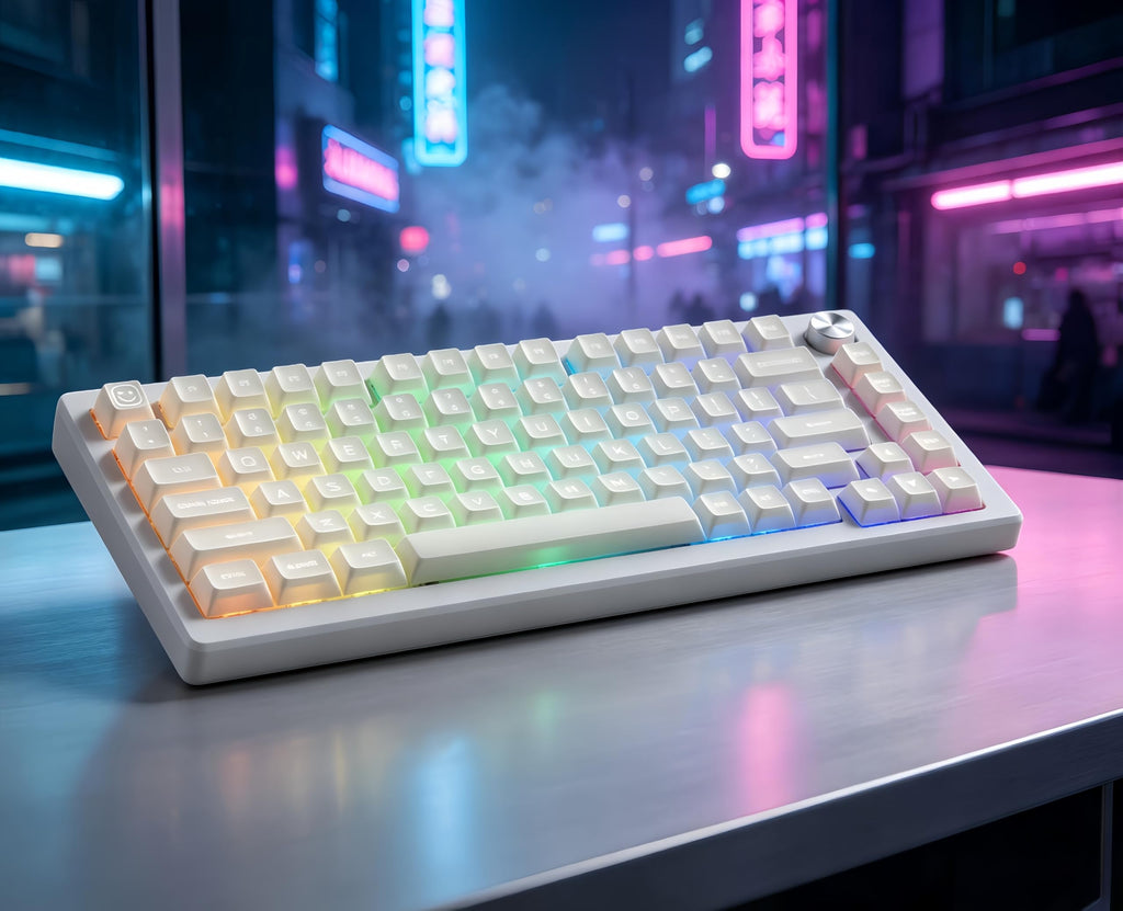 dagaladoo Black Topographic keycaps Double Shot PBT keycaps Shine Through Keyboard Keys Side Printed Key caps Cherry Profile Custom keycap Set for100%, 75%, 65%, 60% US Layout Mechanical Keyboard