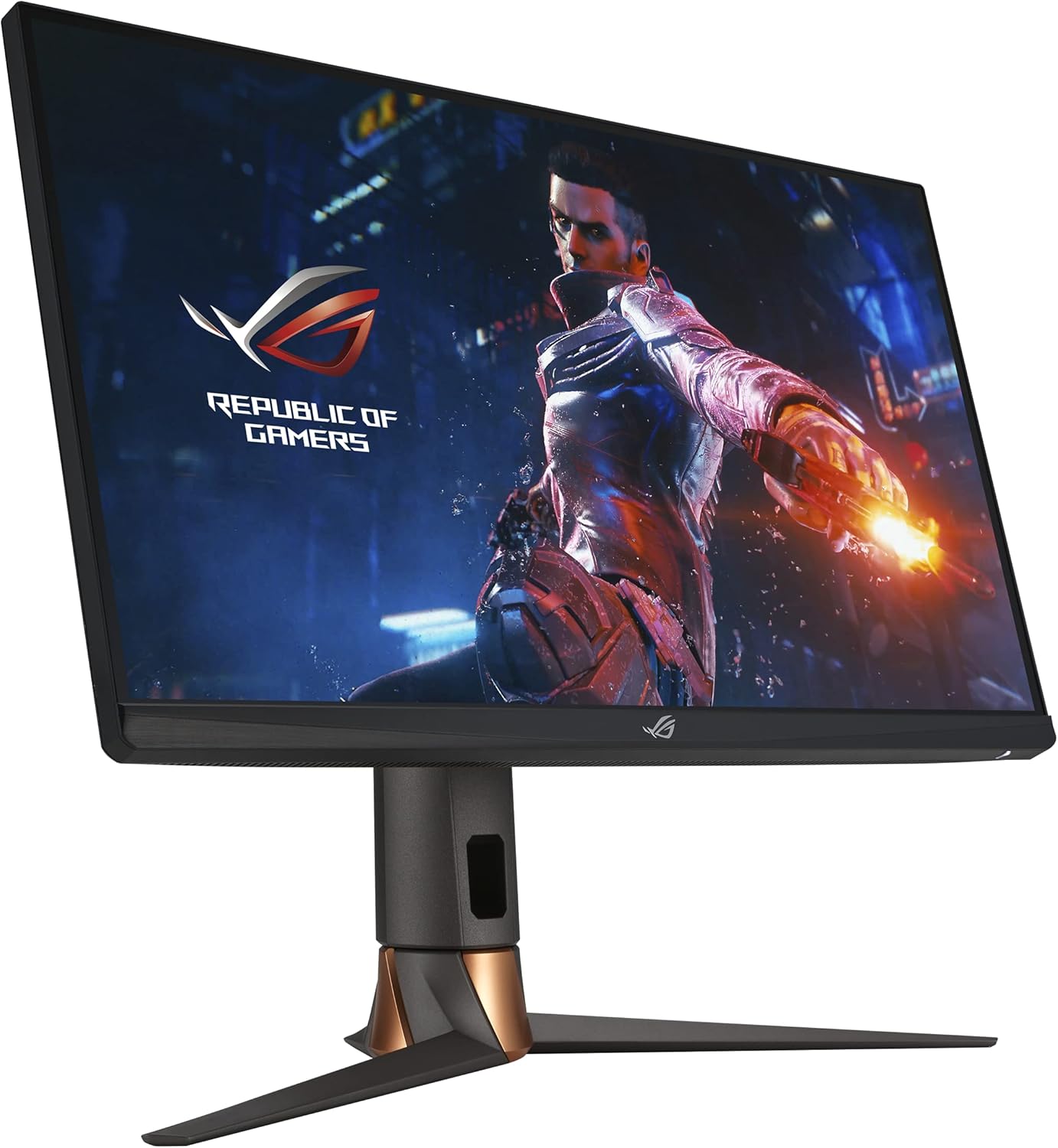 ASUS ROG Swift 27” 1440P Gaming Monitor (PG279QM) - WQHD, Fast IPS, 240Hz, 1ms, G-SYNC, NVIDIA Reflex Latency Analyzer, DisplayHDR400, Eye Care, HDMI, DisplayPort, USB, Height Adjustable,BLACK