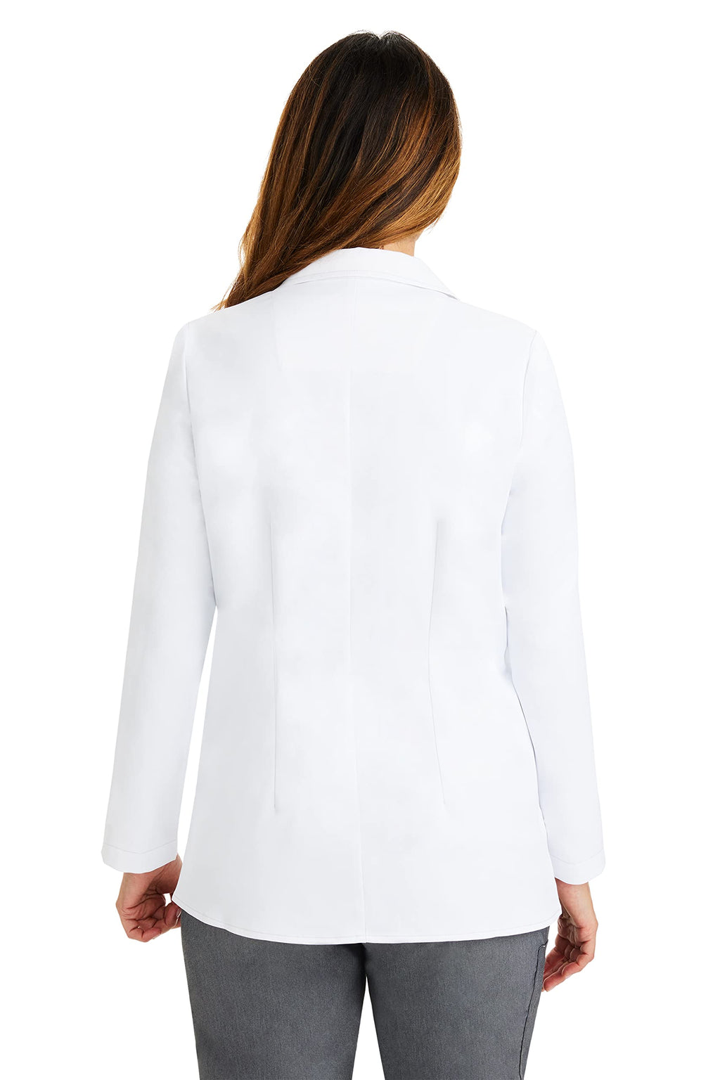 Healing Hands Women's Lab Coat with 4 Pockets, Moisture Wicking & 2-Way Stretch Fabric, Button Front Consultation Coat 5160