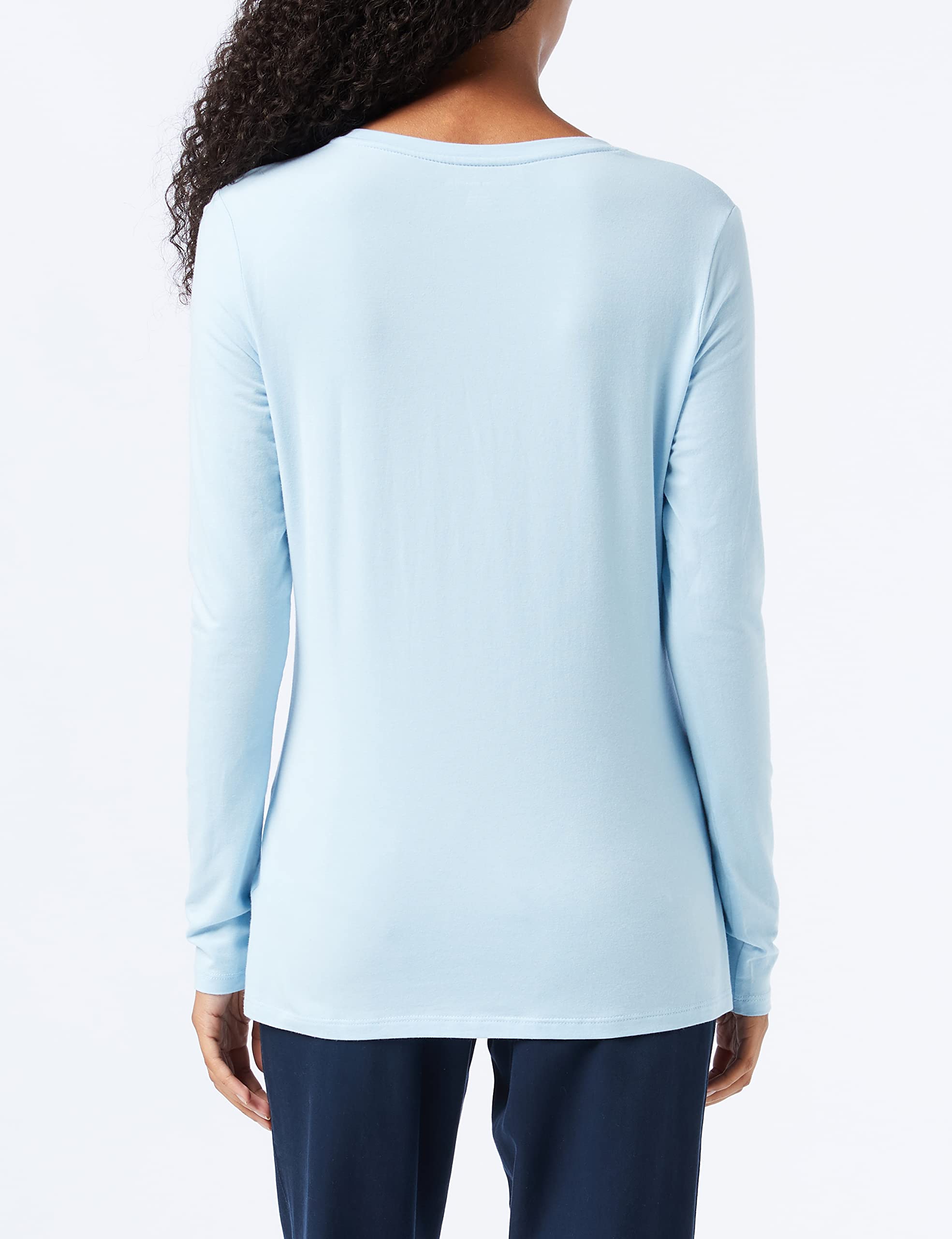 Amazon Essentials Women's Regular-Fit Long-Sleeve Crewneck T-Shirt (Available in Plus Size)