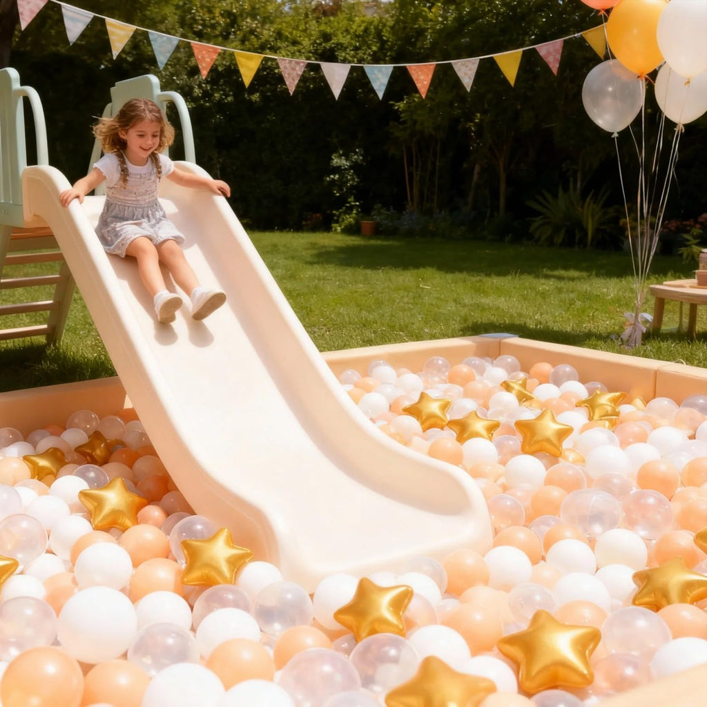 GOGOSO Playpen Balls for GirlsToddlers for Playhouse, Baby Pool, Play Ball Fun Centers, for Babies, Kids, Toddlers 1-3, Phthalate Free BPA Free 100pcs