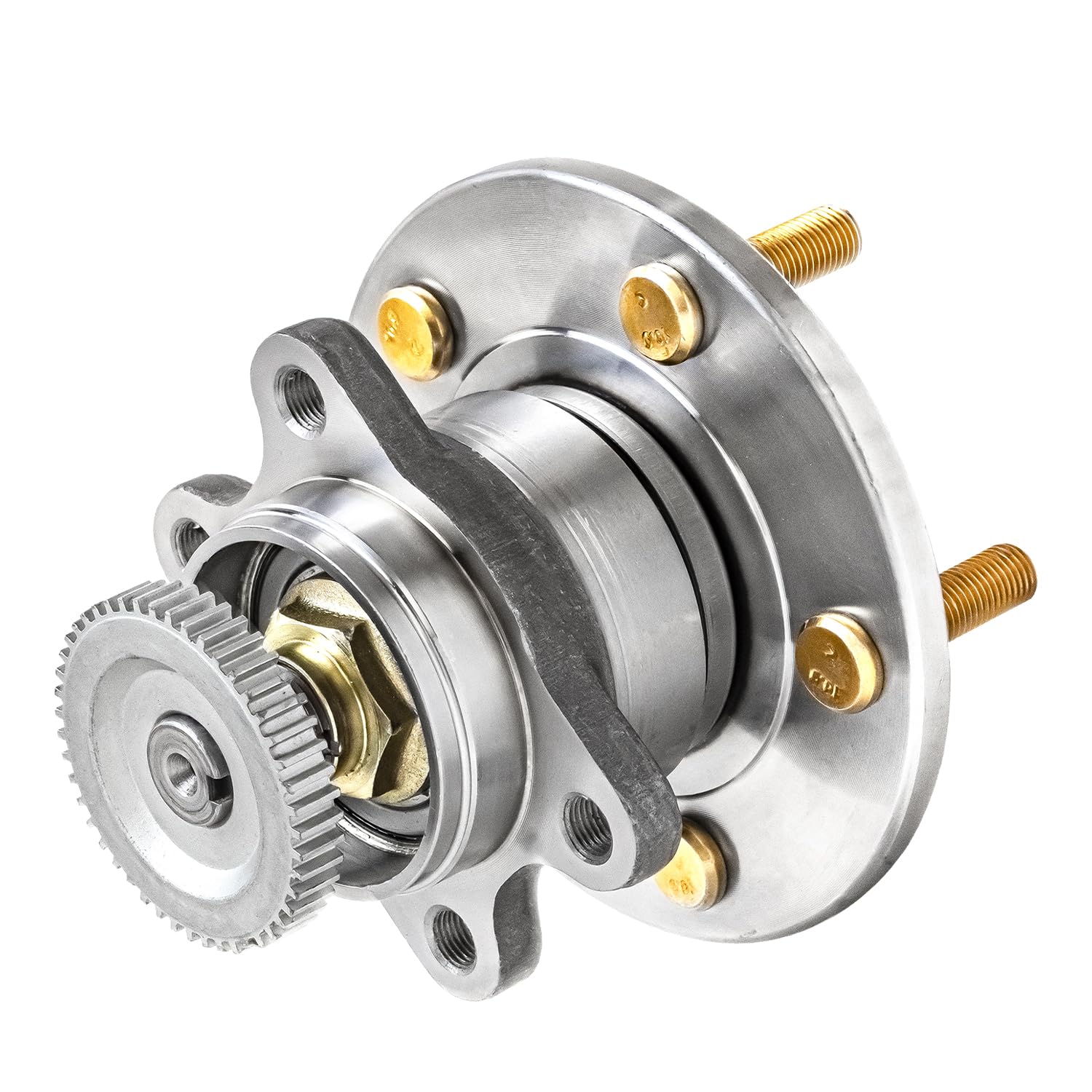 Detroit Axle - 4WD Front Wheel Bearing Hubs for Toyota 4Runner FJ Cruiser Tacoma Lexus GX460 GX470, Replacement Wheel Bearings and Hub Assembly Set, Pair Hubs